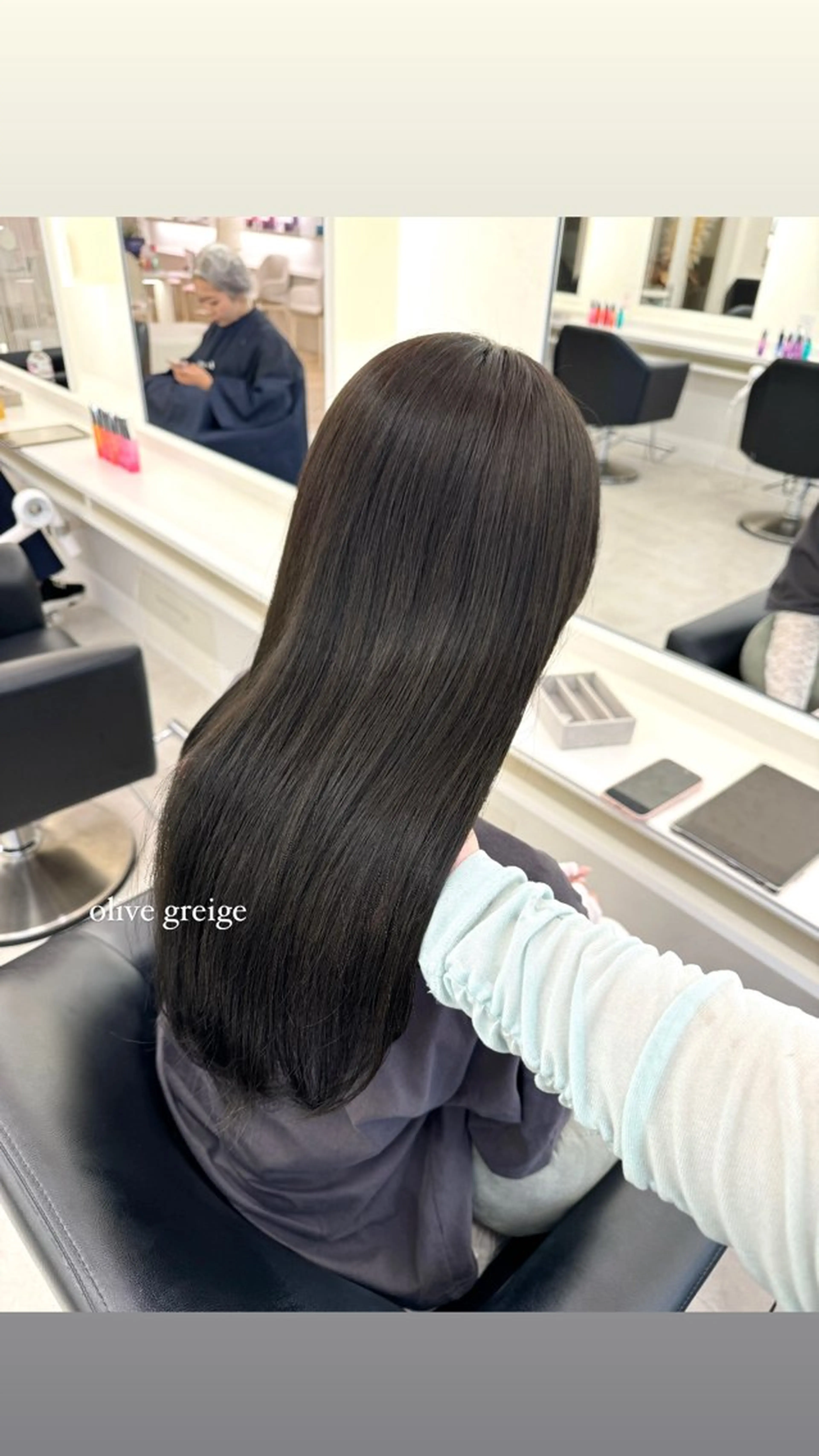 ロング カット ヘアカラー Parve Mix/ 平 奈果🎀のヘアスタイル