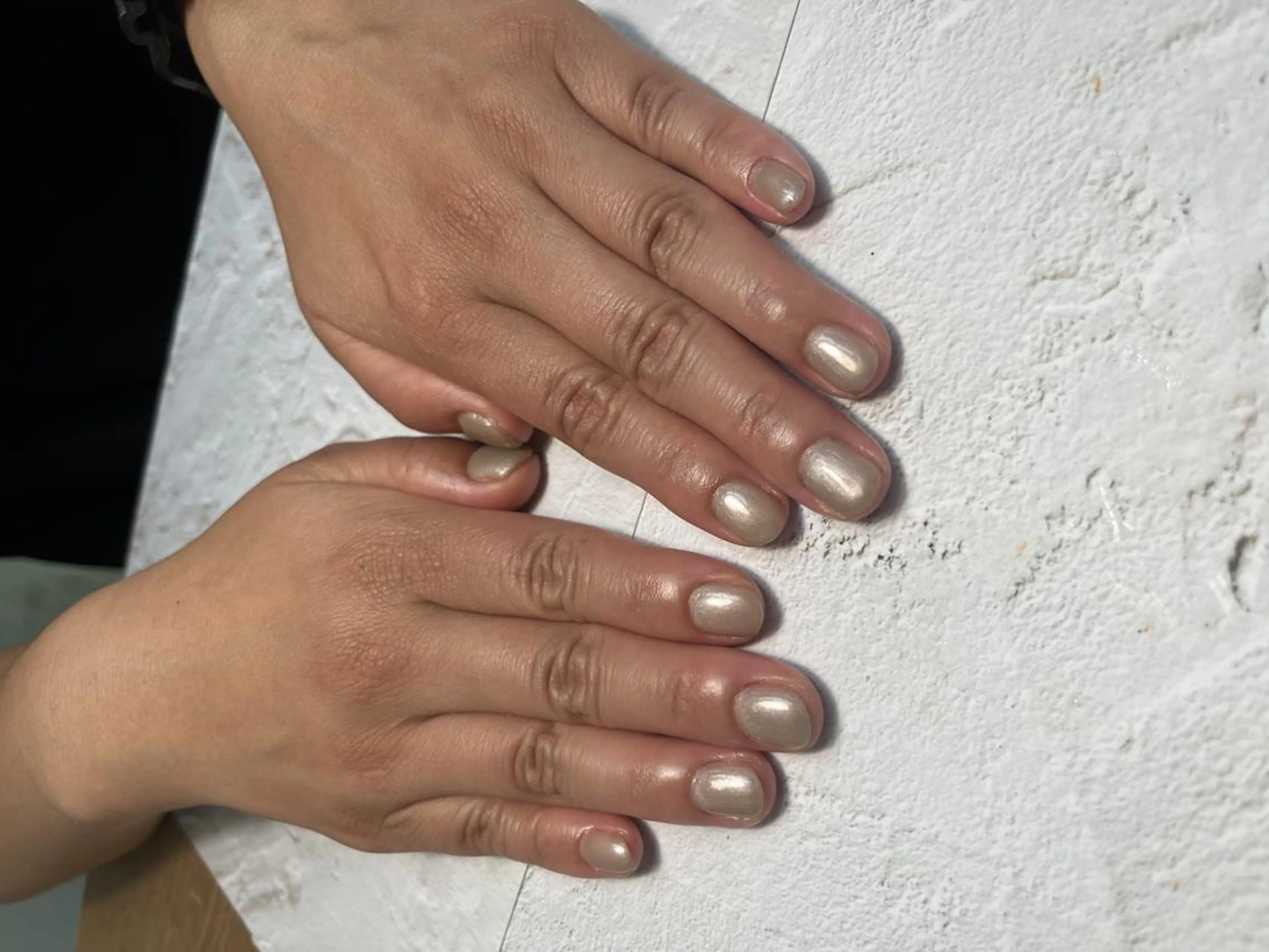 ネイル カジュアル オフィスネイル ワンカラーネイル ハンドネイル 優奈ティン atelier-01のネイルデザイン