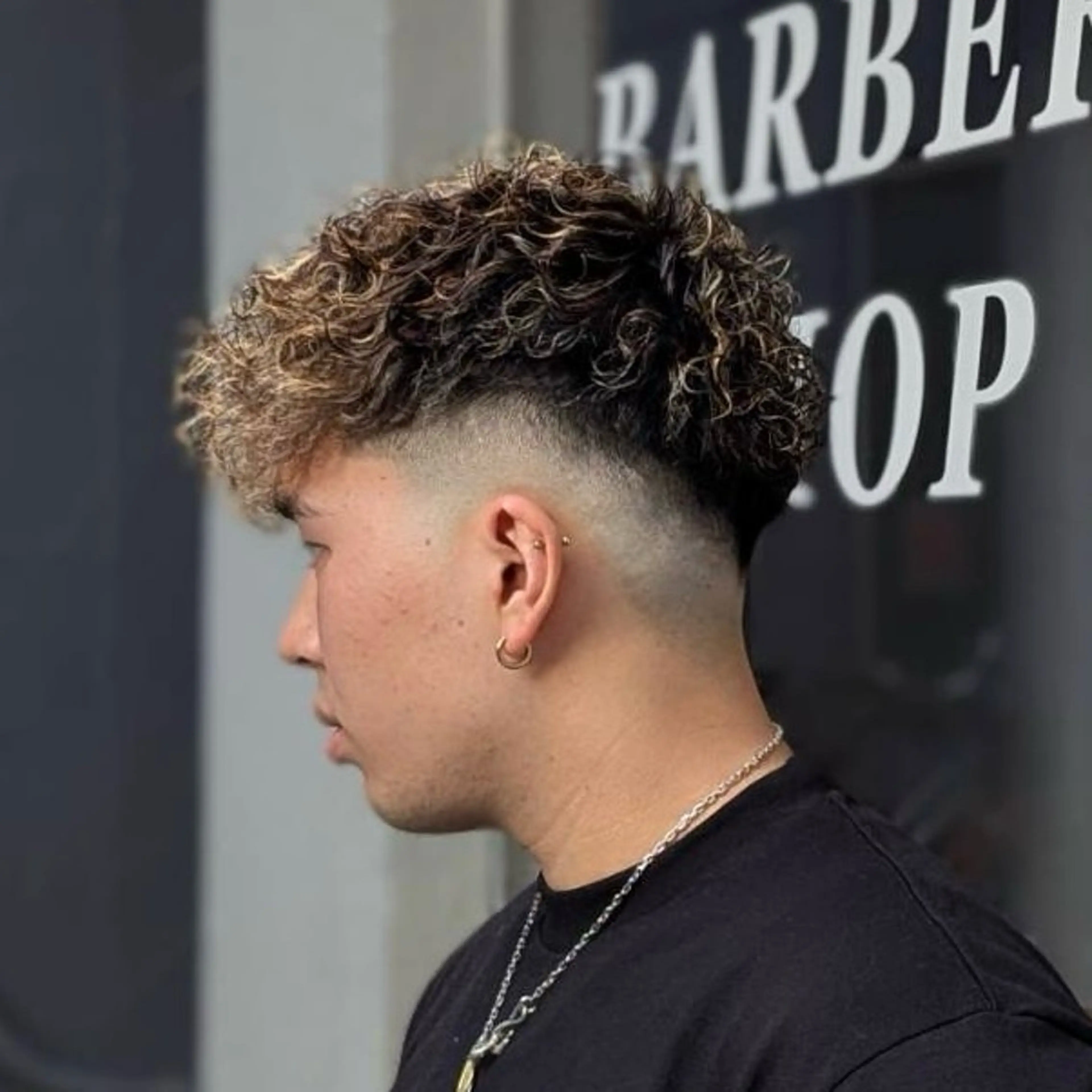 パーマ メンズ カット パーマ CUFFIA 天王寺のヘアスタイル