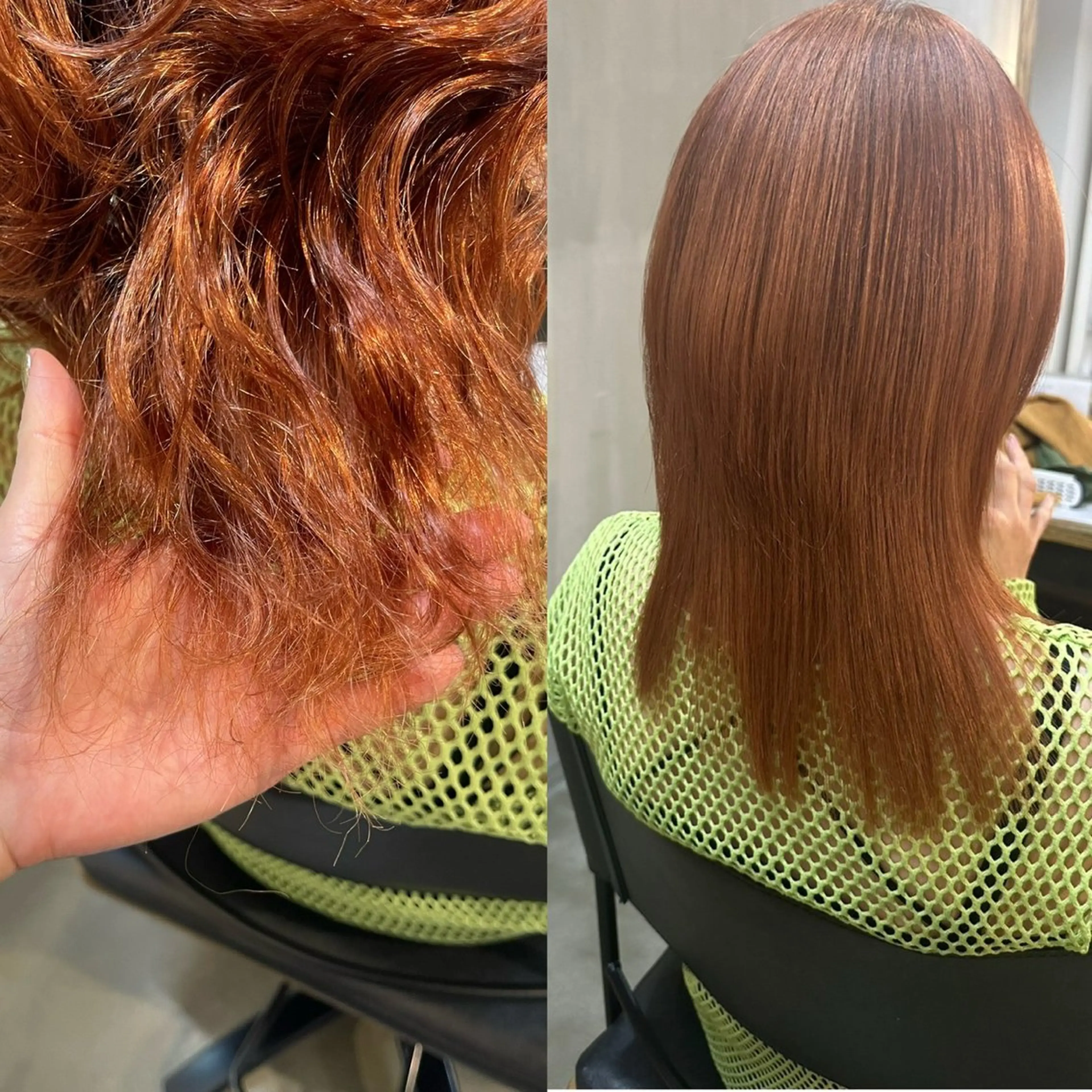 リピートNO1.髪質改善ストレート+カット+オージュアトリートメントの写真