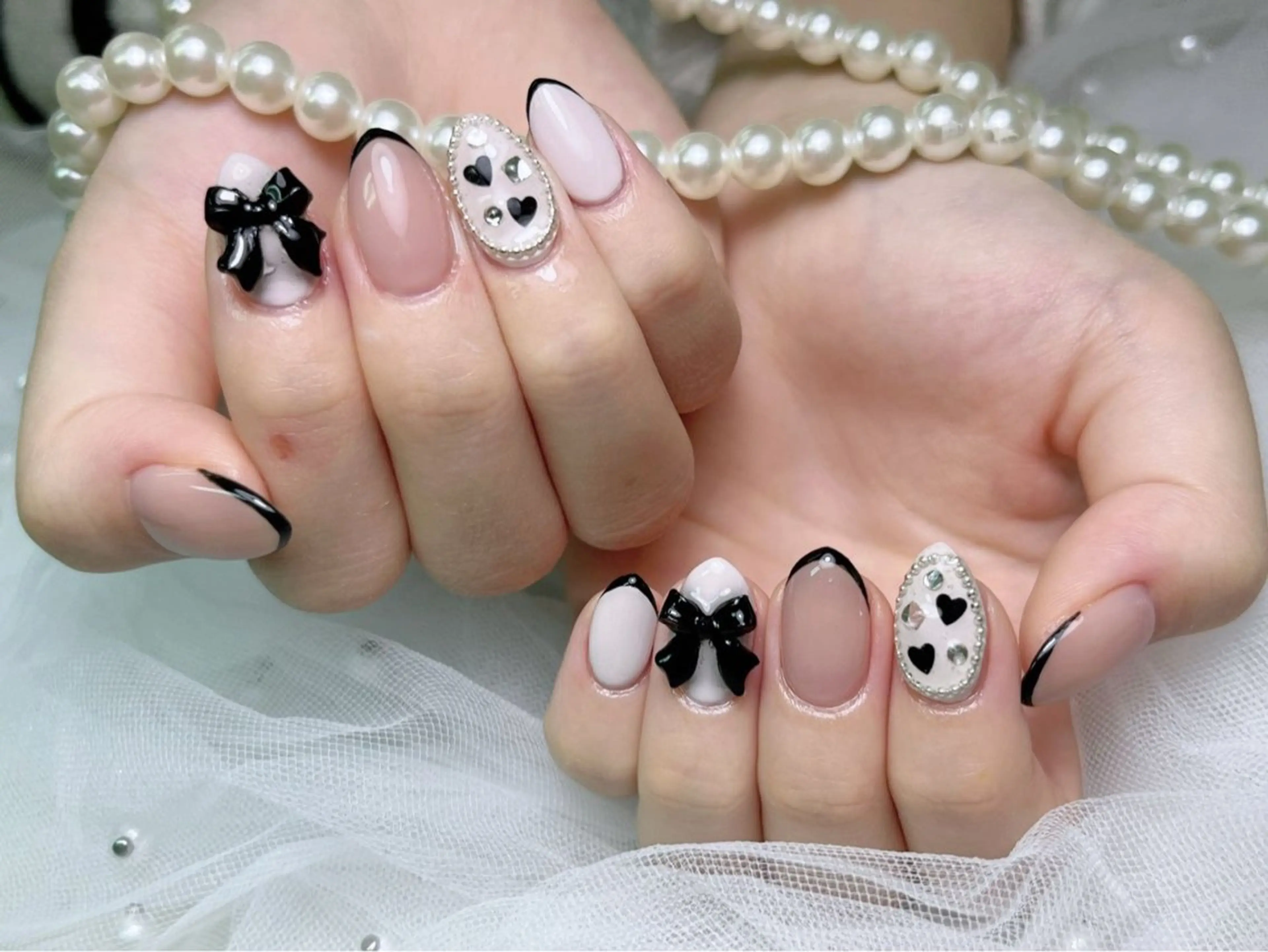 ネイル 持ち込み ハンドネイル lucky nail 歌舞伎町のネイルデザイン