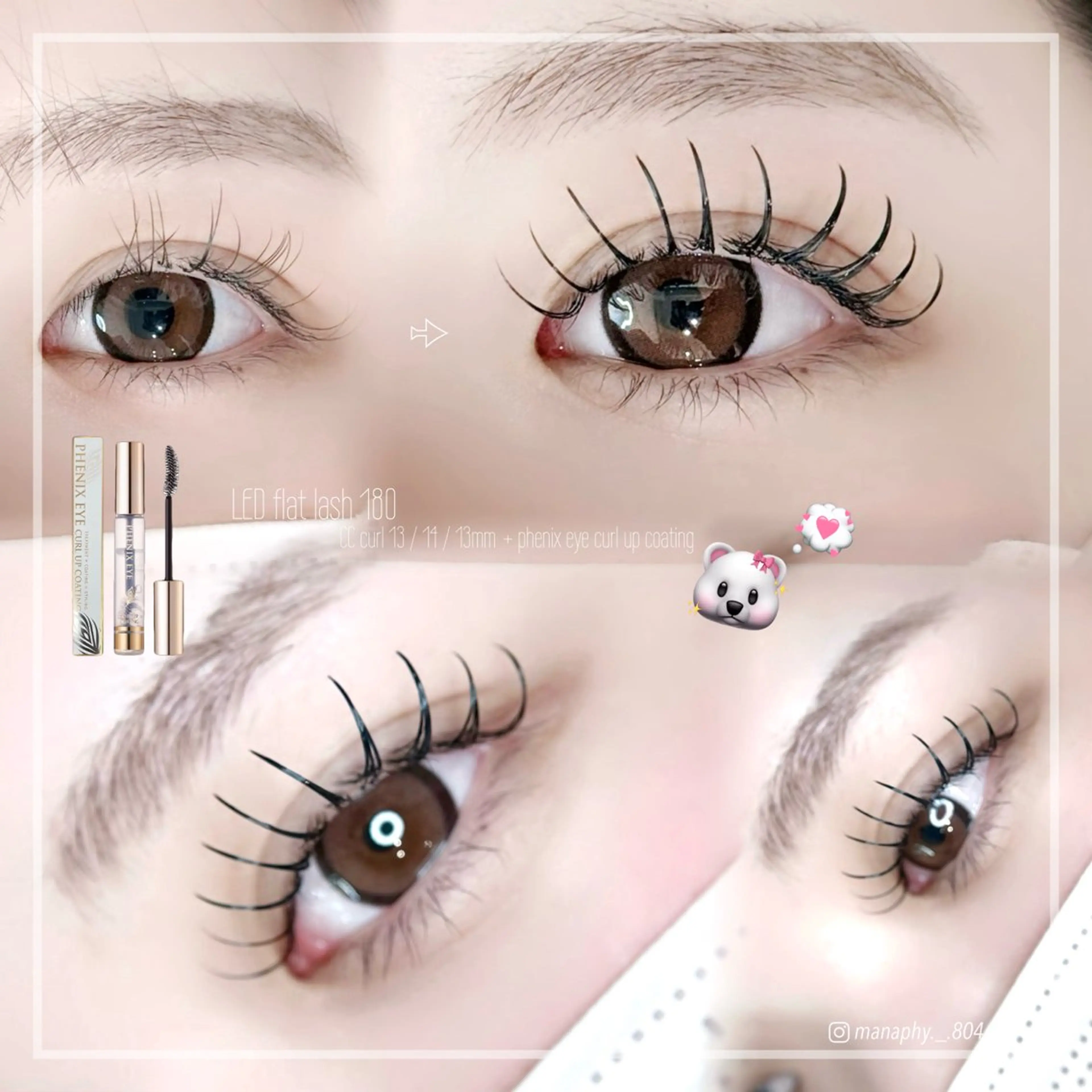 マツエク・マツパ マツエク 韓国束感エクステ 🧸MEMEのマツエク・マツパデザイン