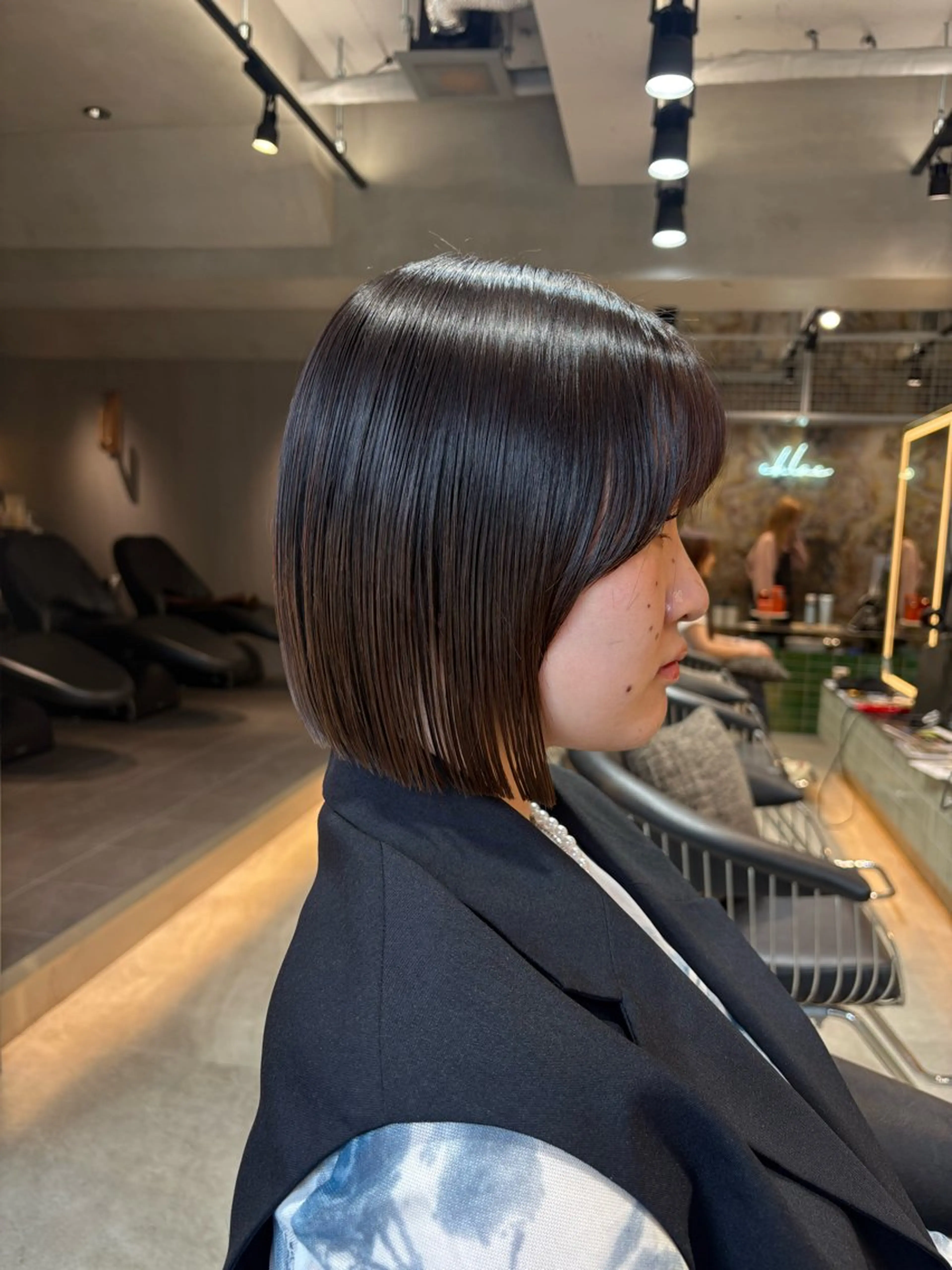 ショート オリーブベージュ/シ ョートボブたまき🧡のヘアスタイル