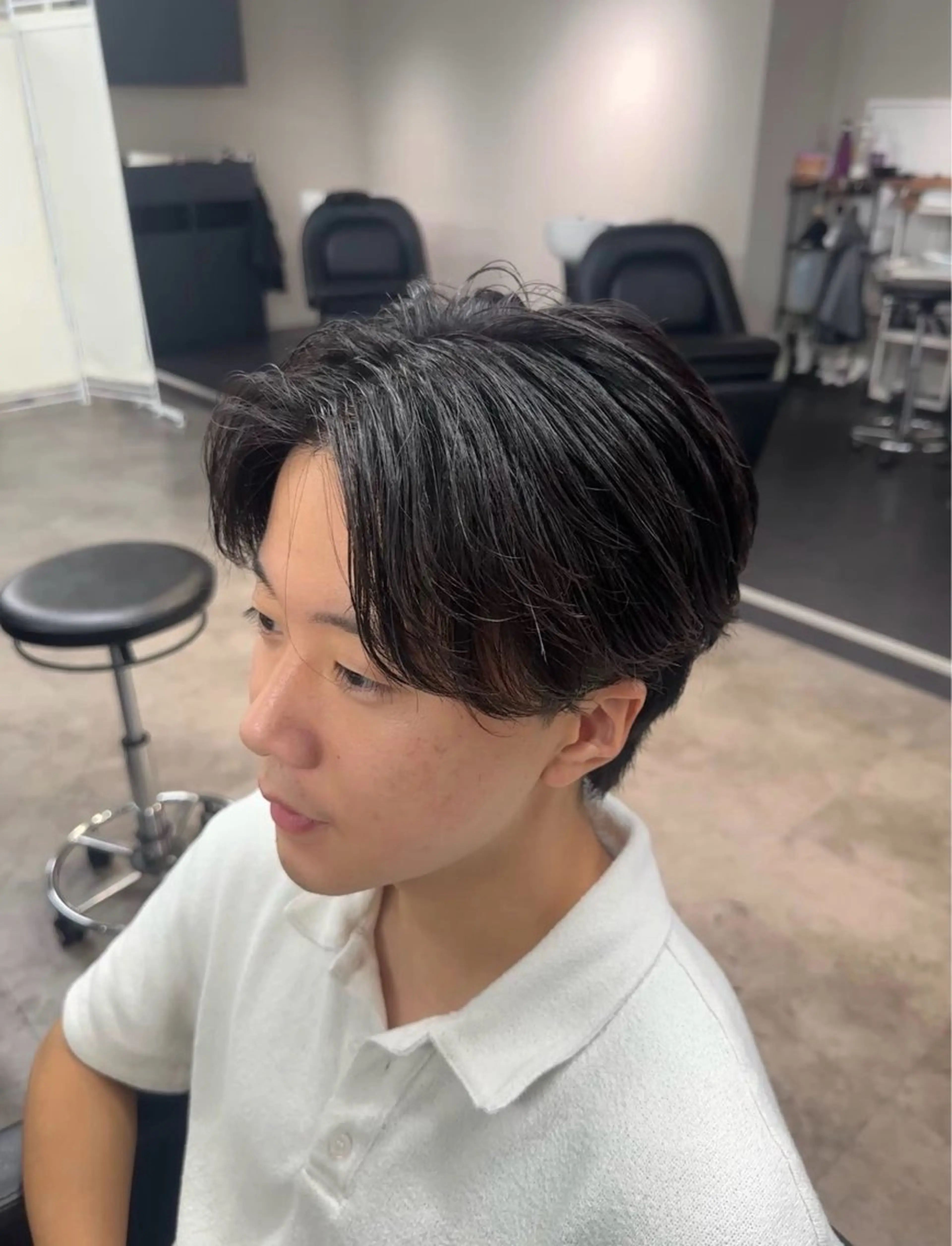 メンズ カット シャドウパーマ/立川 メンズ/コタロウのヘアスタイル