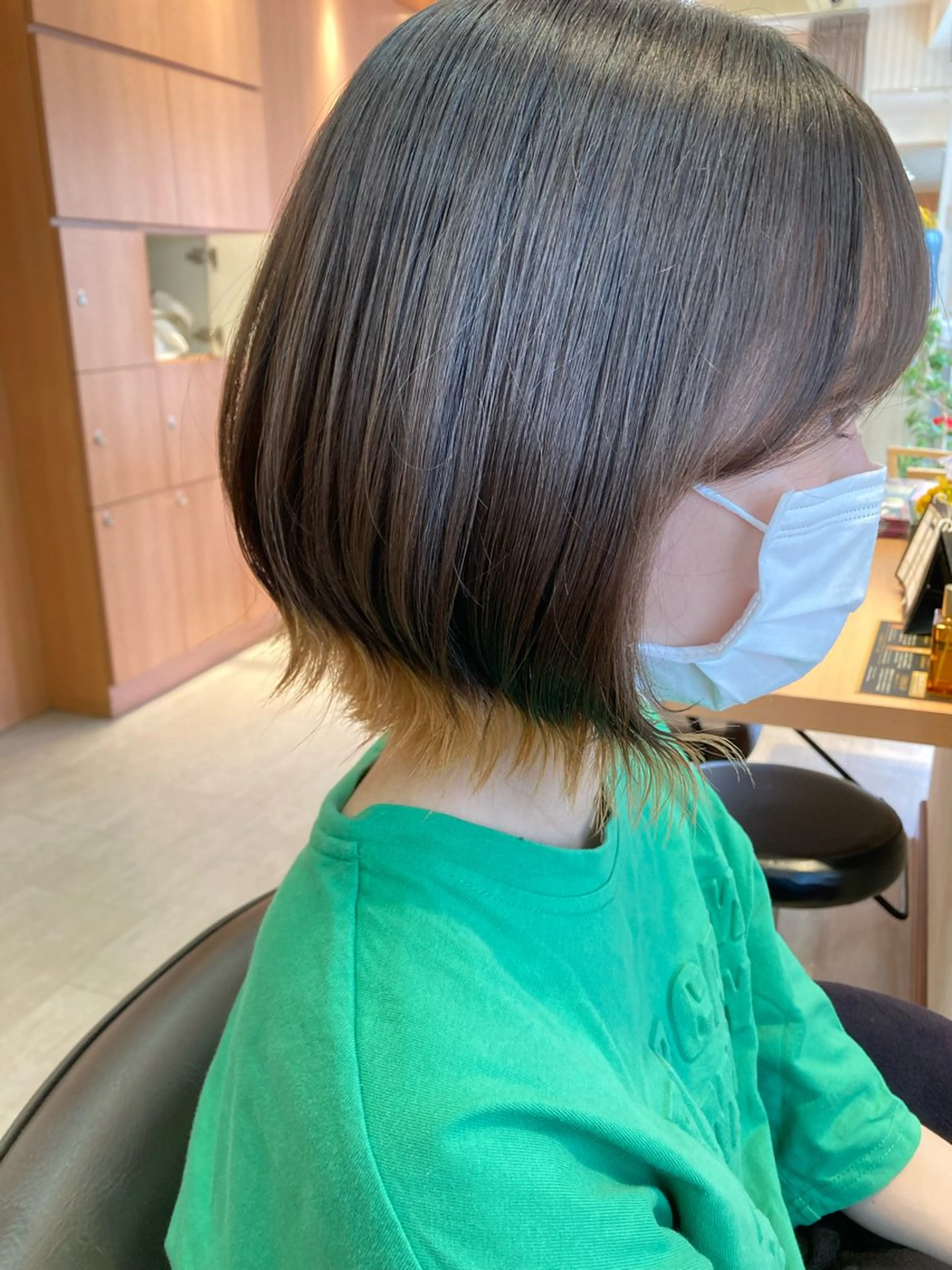 カット＋インナーカラーorハイライトの写真