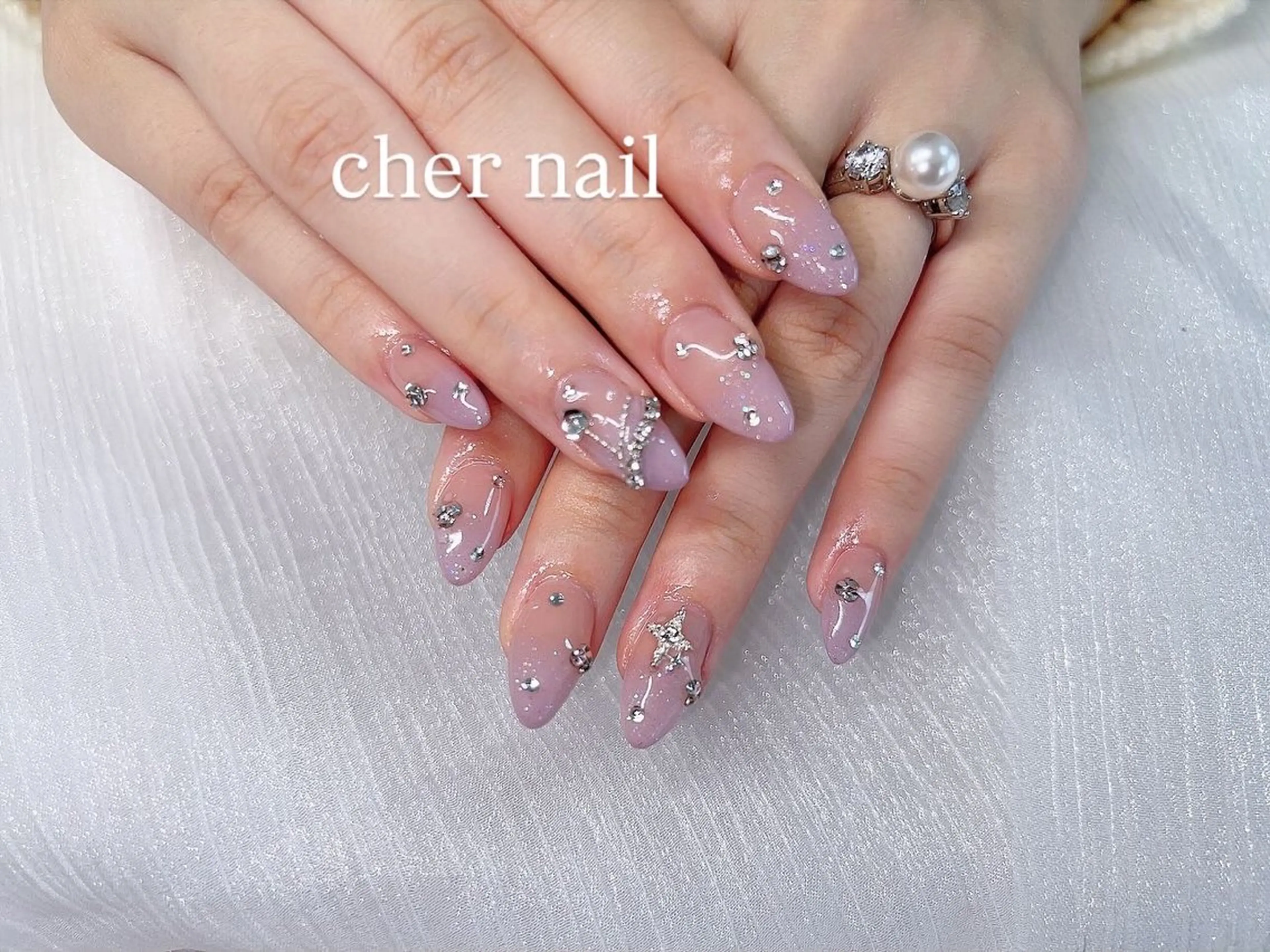 ネイル ハンドネイル CHER NAIL(シェルネイル)所属・cher loydのネイルデザイン