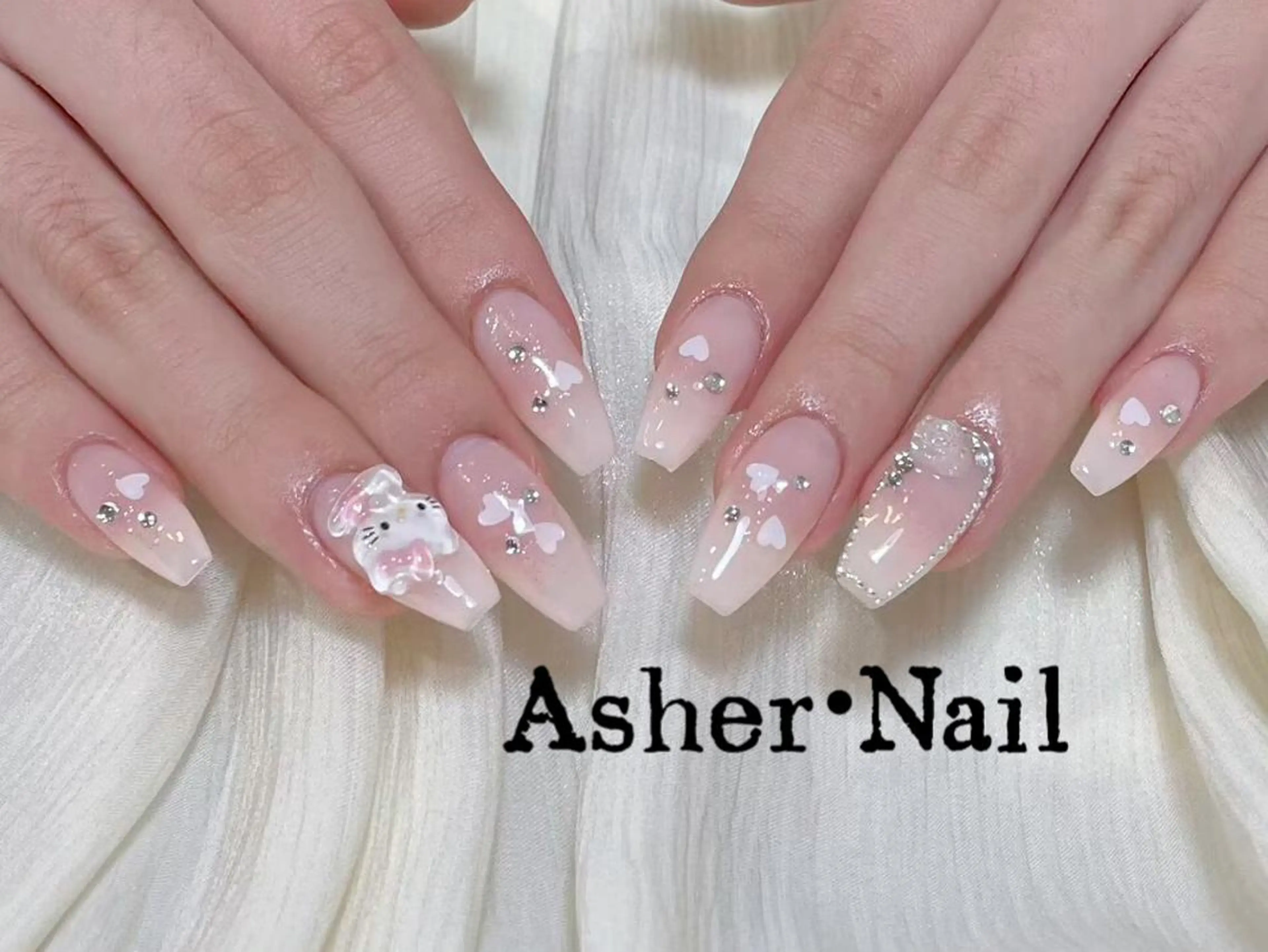 ネイル ハンドネイル ハンドケア Asher-Yuki 🍁のネイルデザイン