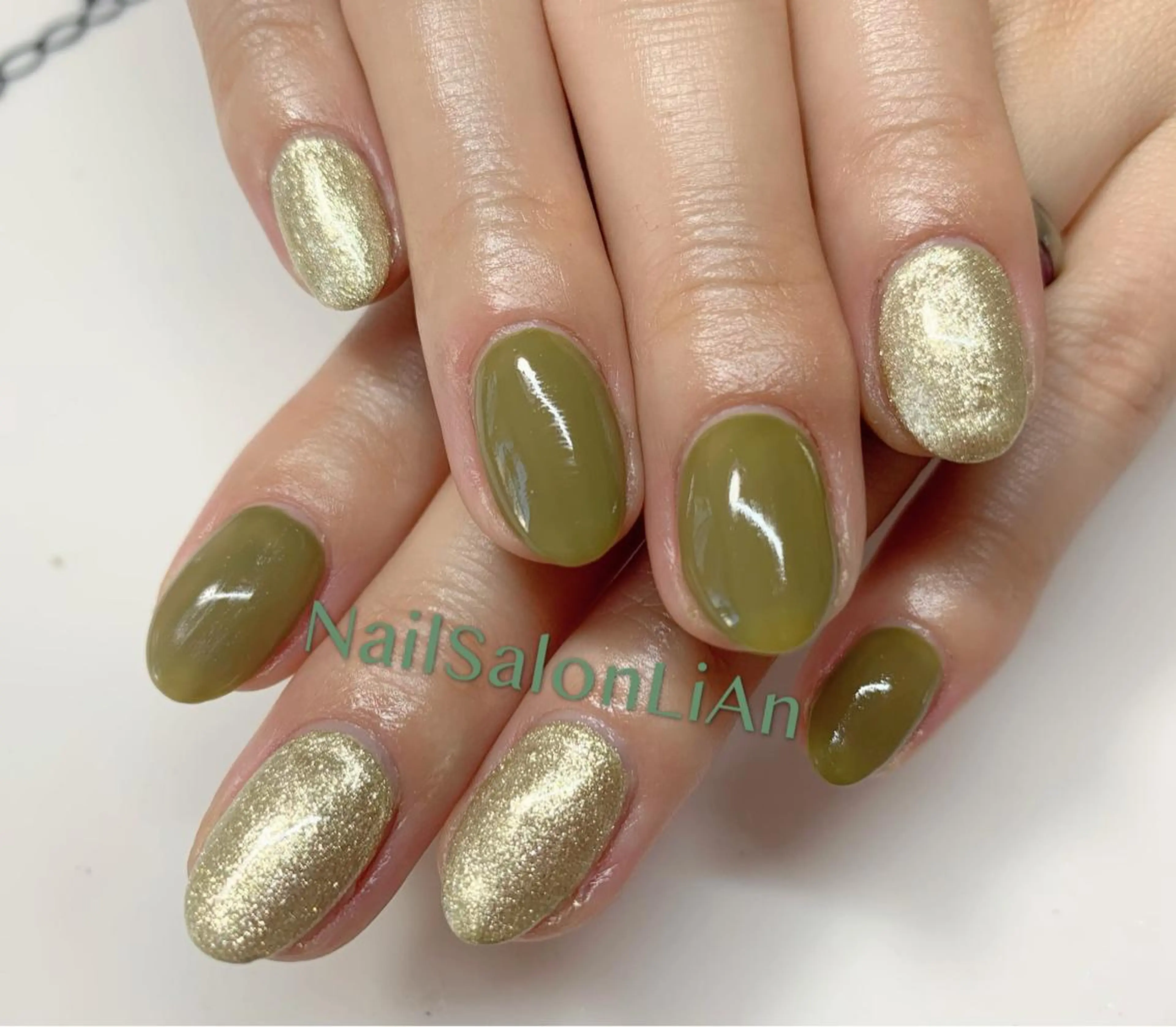 ネイル シンプルネイル NailSalon LiAnのネイルデザイン