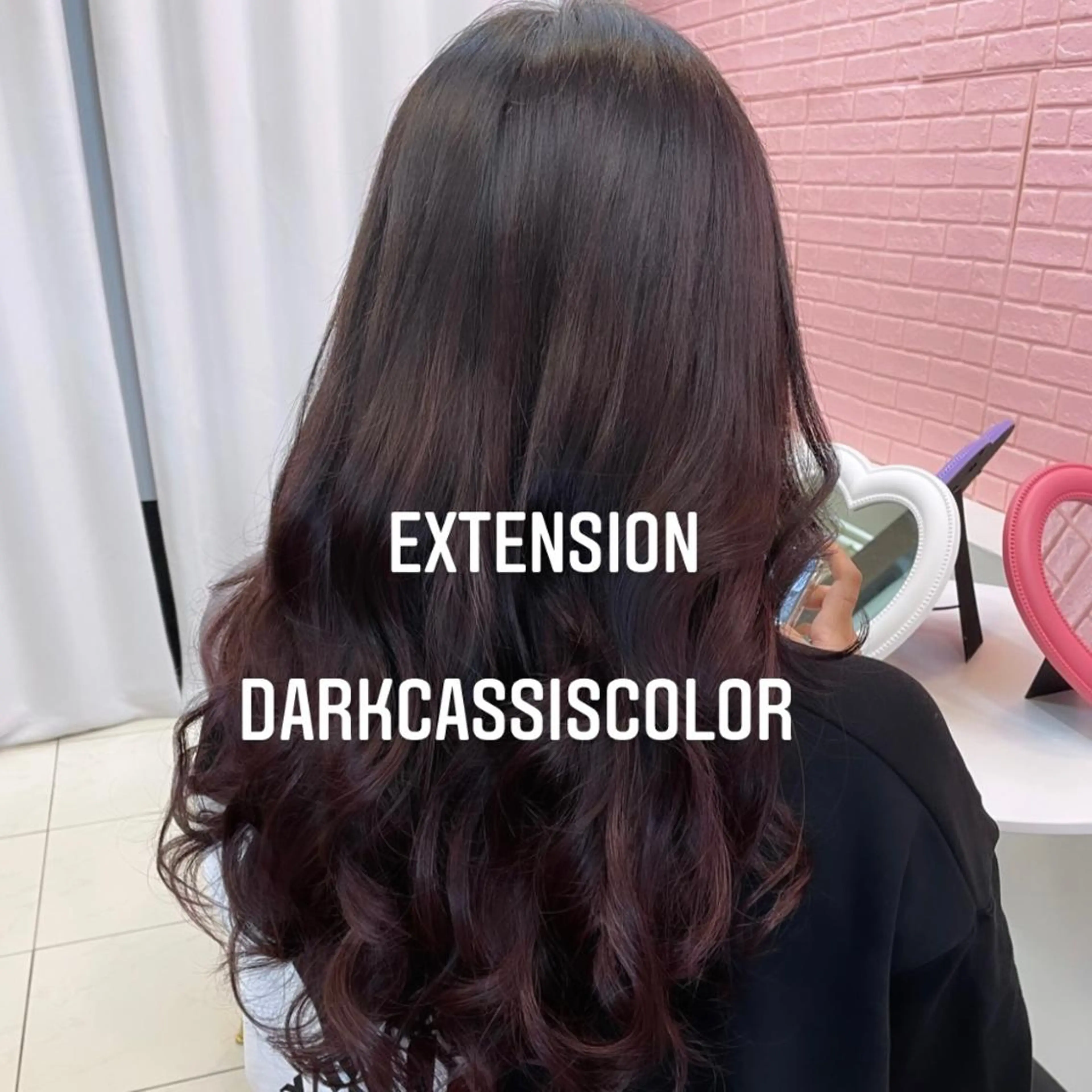 ロング カラー ヘアカラー エクステ エクステ🩵ブリーチ 韓国ヘア🩵KAEのヘアスタイル