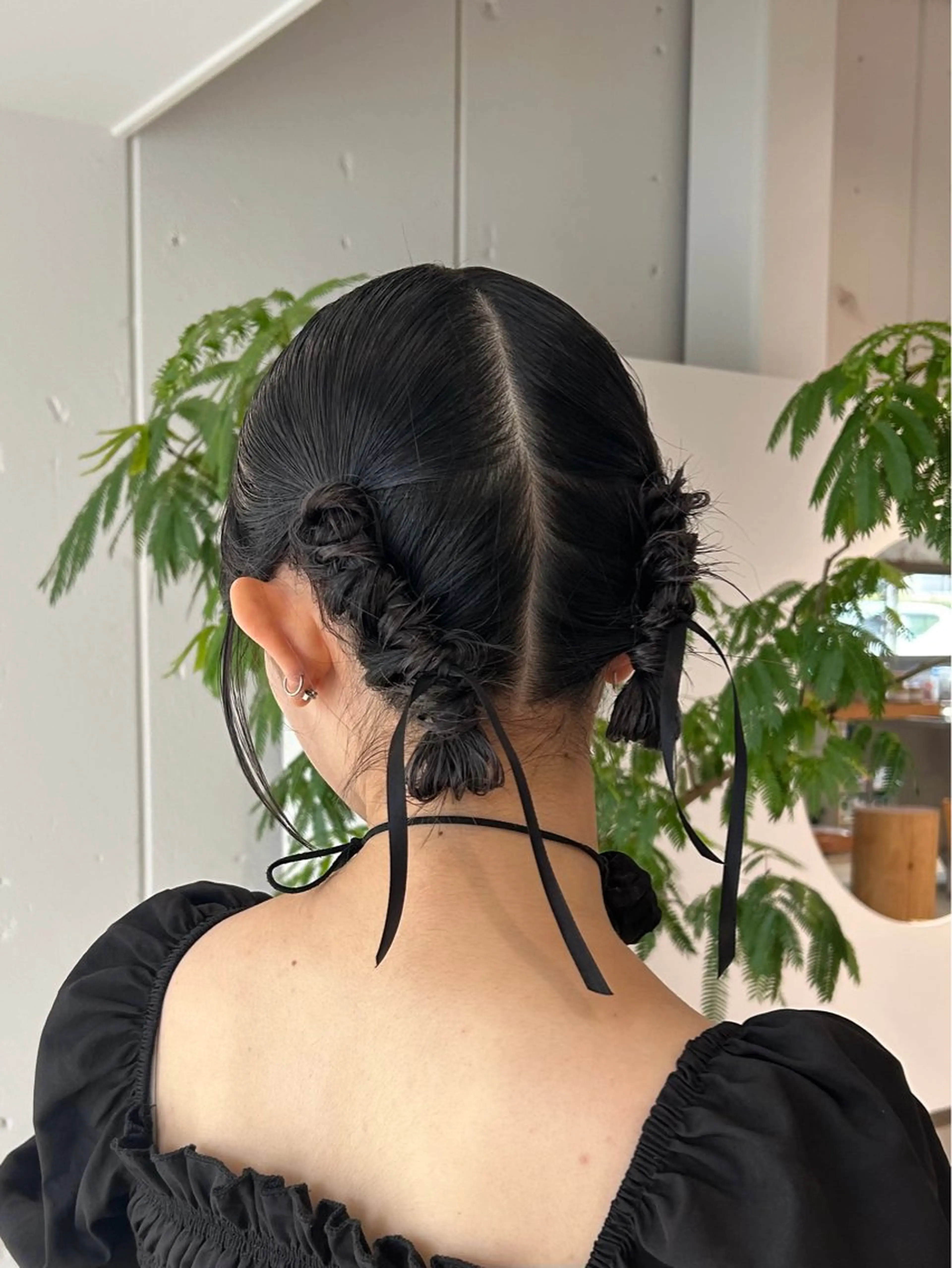 ミディアム ヘアアレンジ ヘアセット 明瀬　咲良🩰 ヘアセットのヘアスタイル