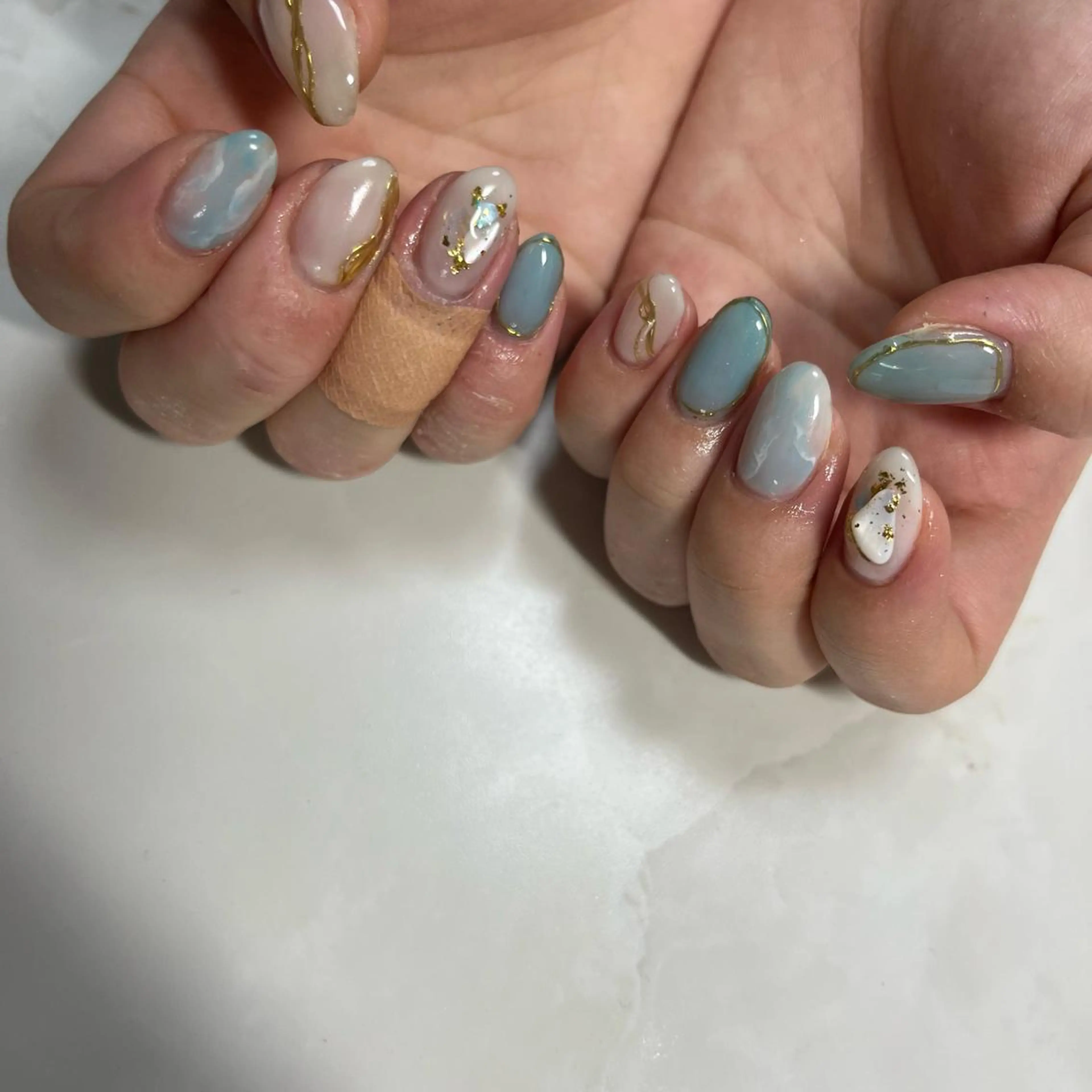 カラー ネイル nail salon LNのネイルデザイン