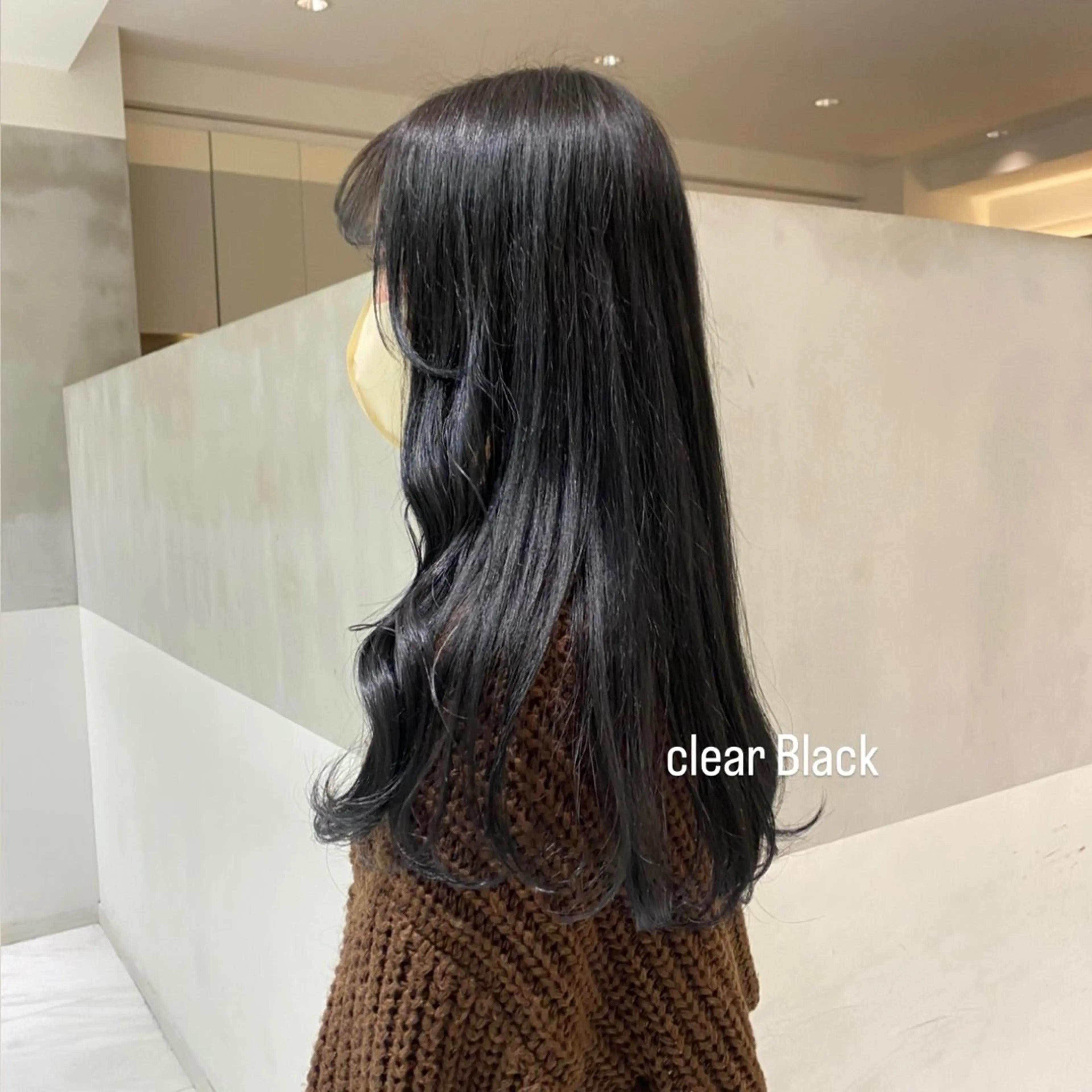 ロング カラー ブリーチ 透明感カラー ダブルカラー ブリーチなしカラー ヘアカラー トリートメント 艶感/ナチュラル 🌿マアヤのヘアスタイル