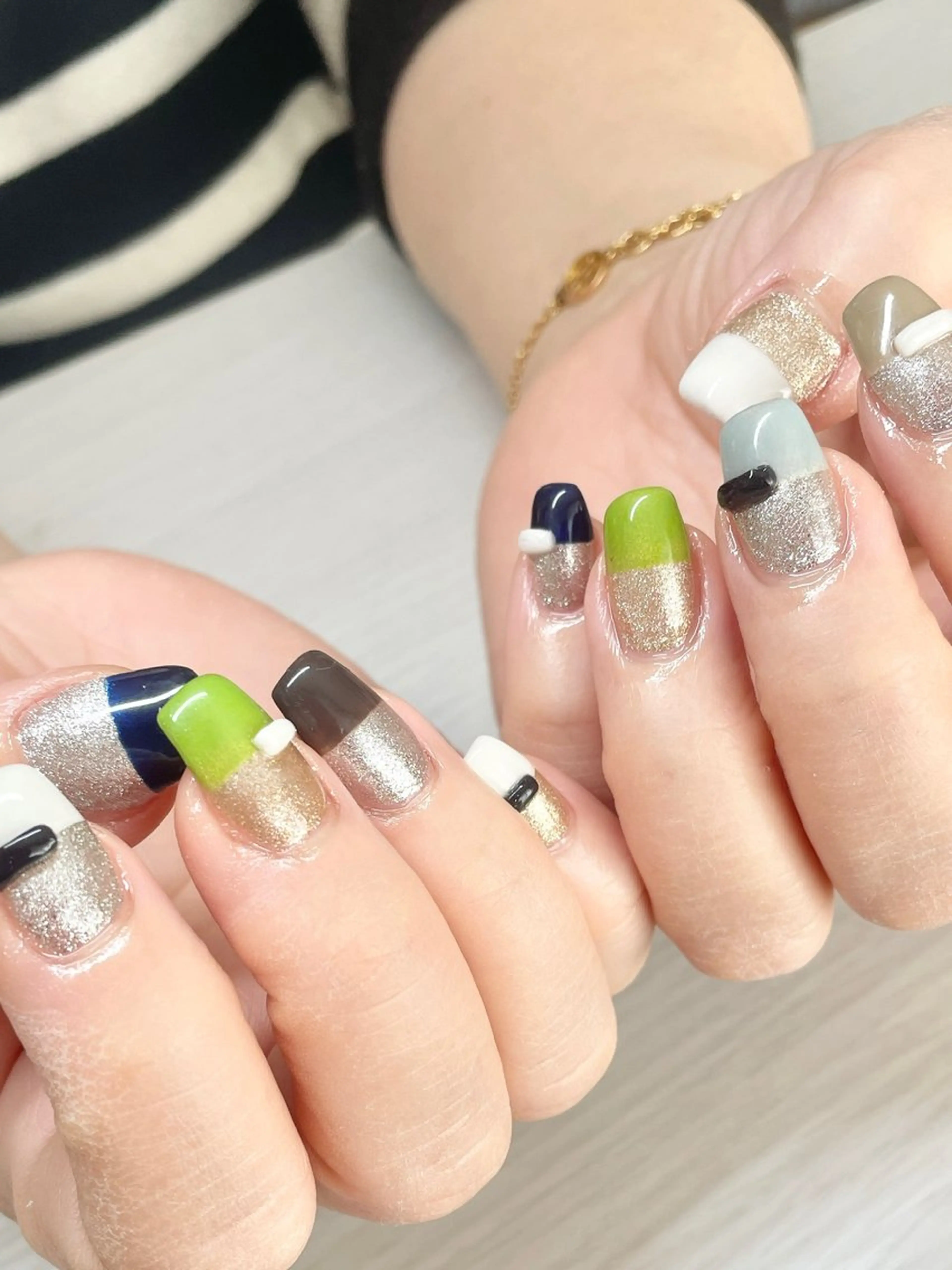 ネイル ショートネイル スクエアネイル N.style所属・Ｎ. styleのネイルデザイン