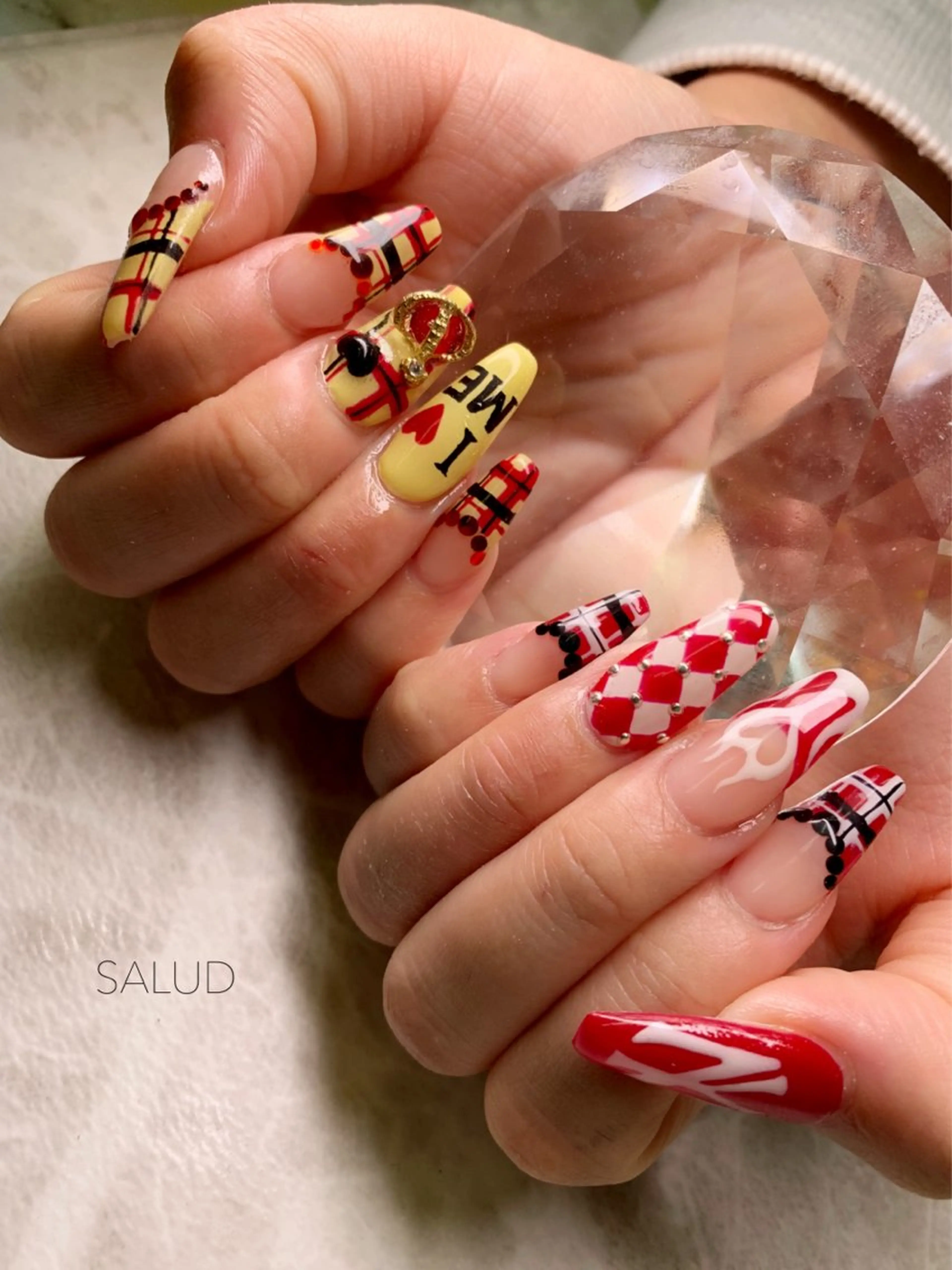 ネイル ハンドネイル Nail Salon SALUDのネイルデザイン