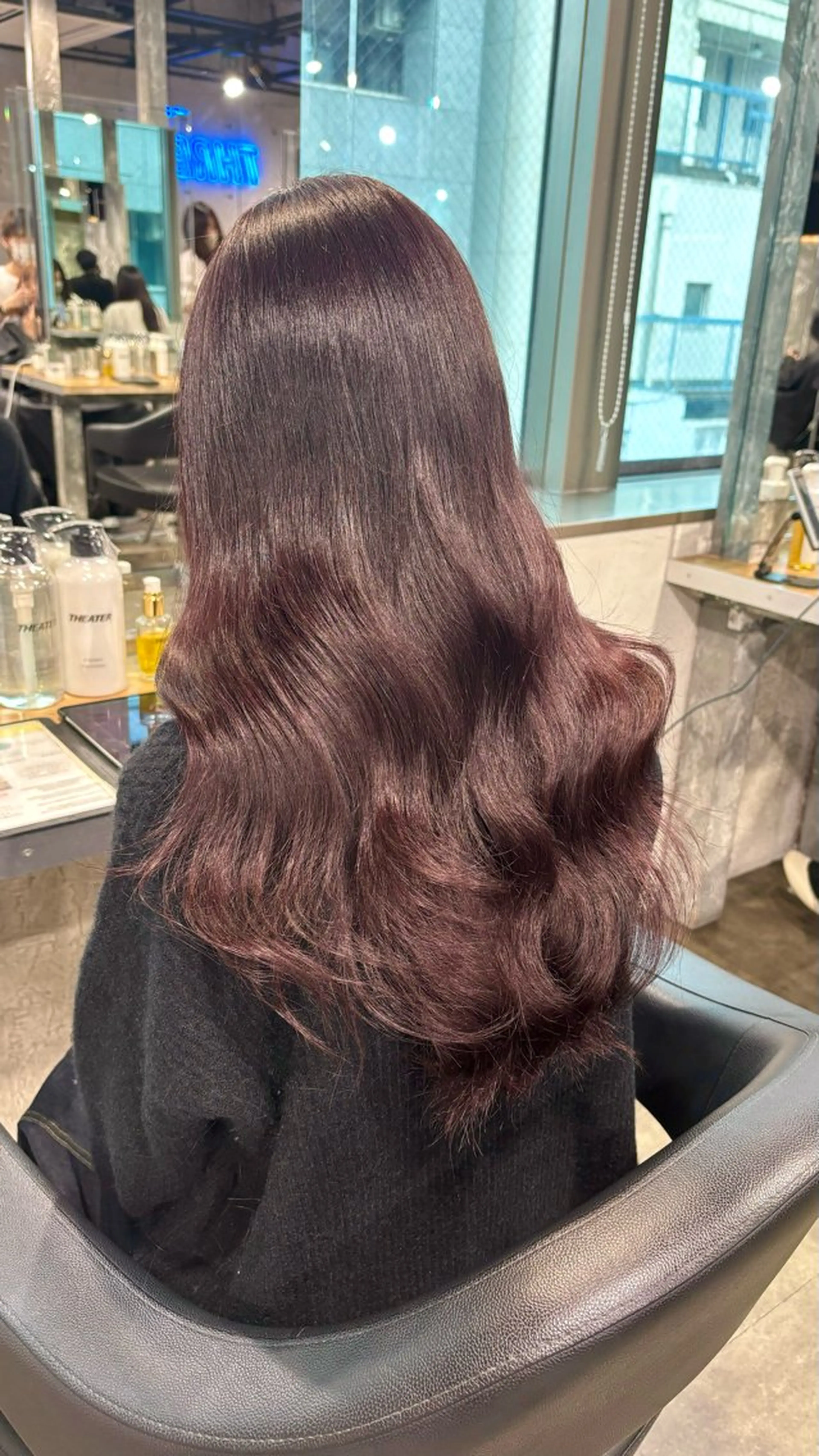 ロング カラー ブラウンカラー レッドカラー レッドブラウン alicetokyo 🦋宮葉🦋のマツエク・マツパデザイン