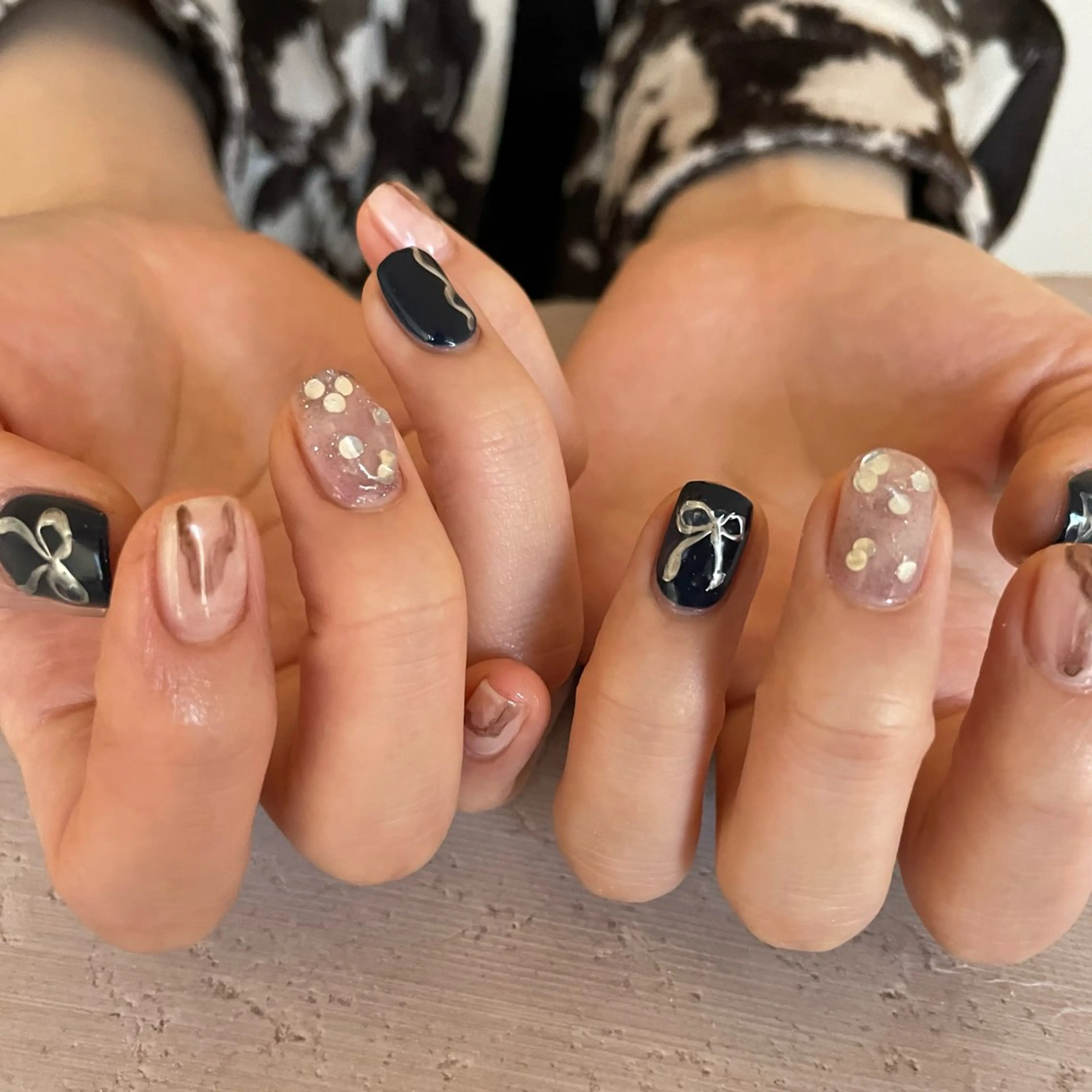 ネイル ニュアンスネイル mireknail Natsumiのネイルデザイン