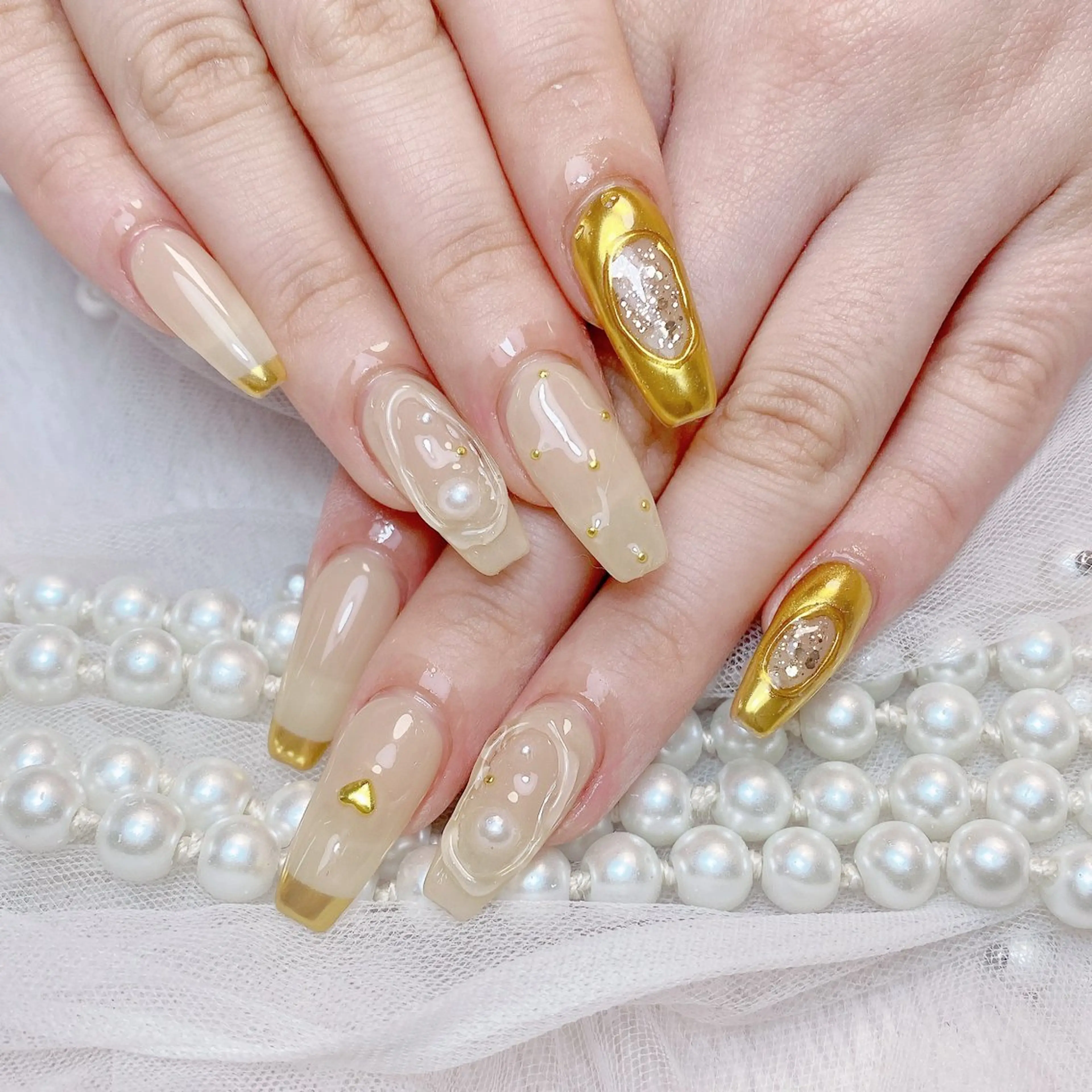 ネイル ハンドネイル ネイルサロンロータス (渋谷店)のネイルデザイン