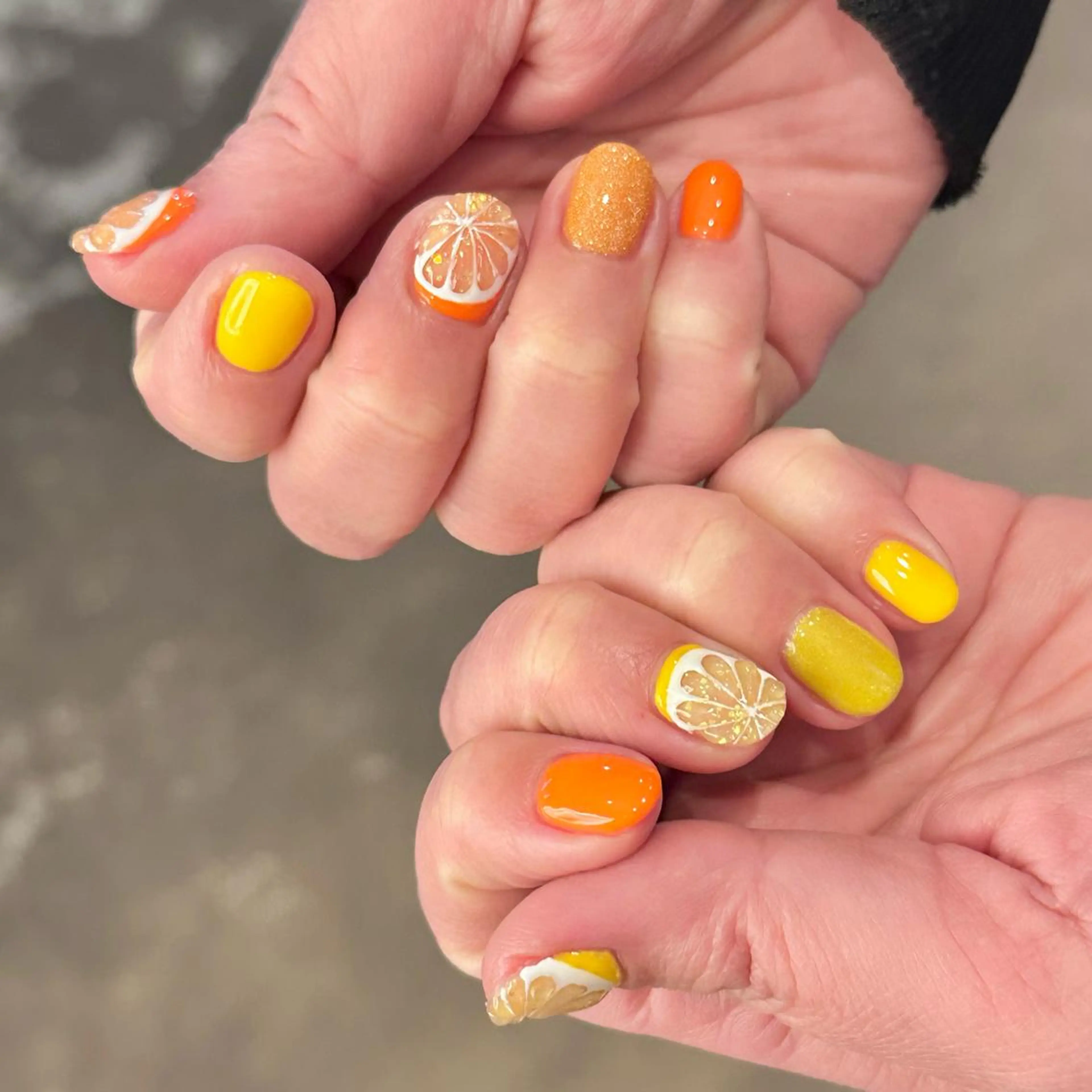 ネイル シモダ カスミ 🦀 @ksm_smdのネイルデザイン