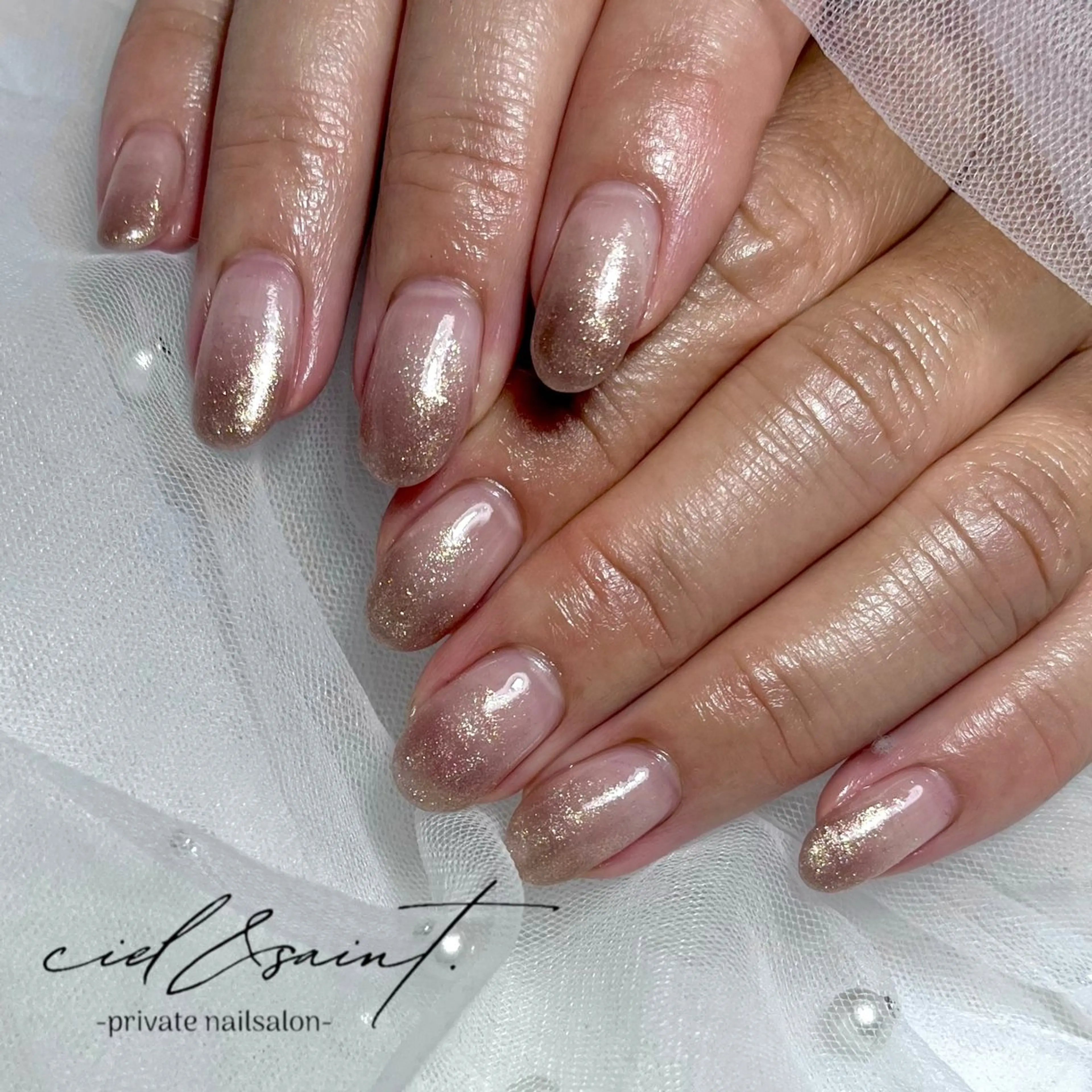 ネイル ハンドネイル nail salon ciel&saintのネイルデザイン