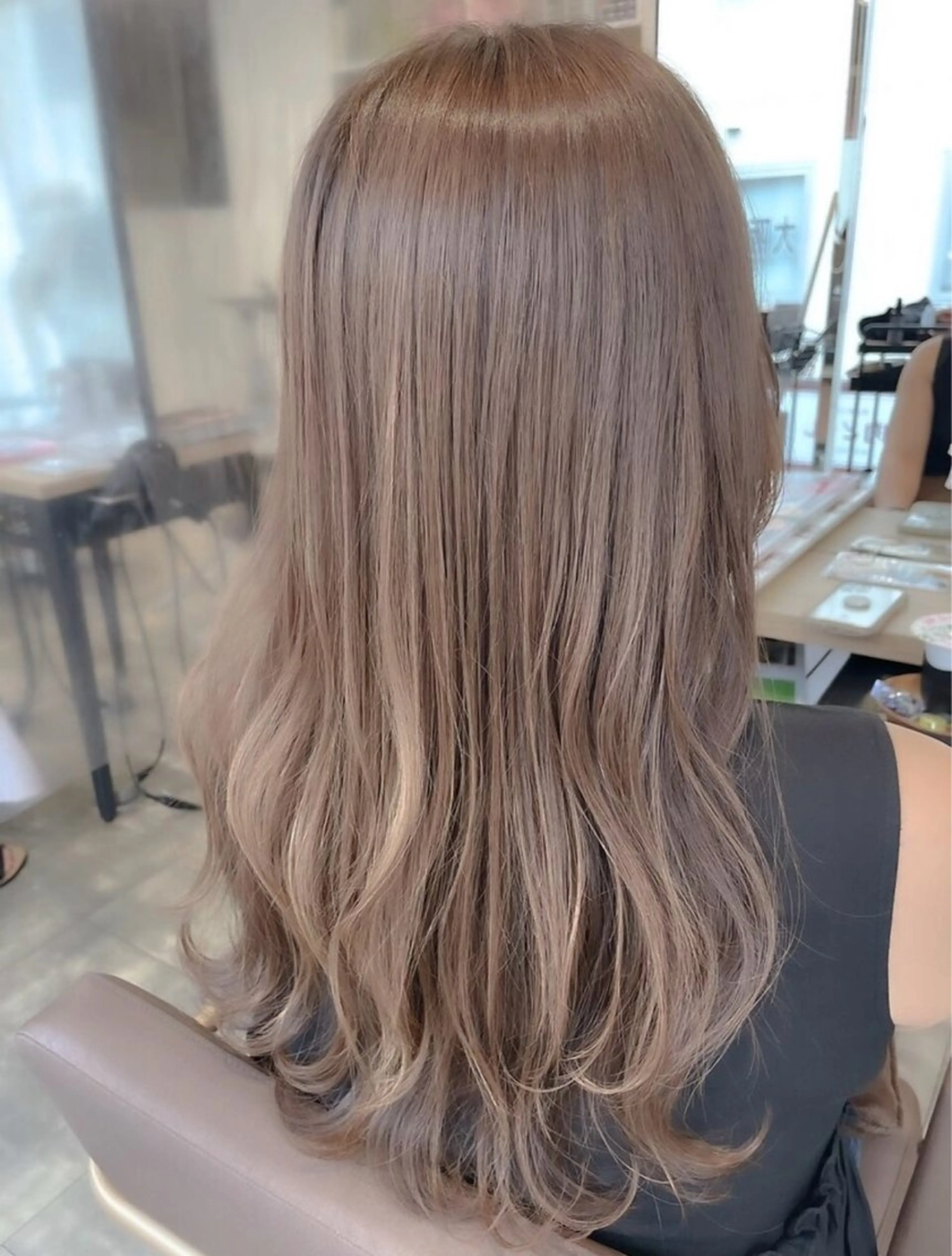 ロング カット ヘアカラー NOA福島店所属・NOA くるみのヘアスタイル