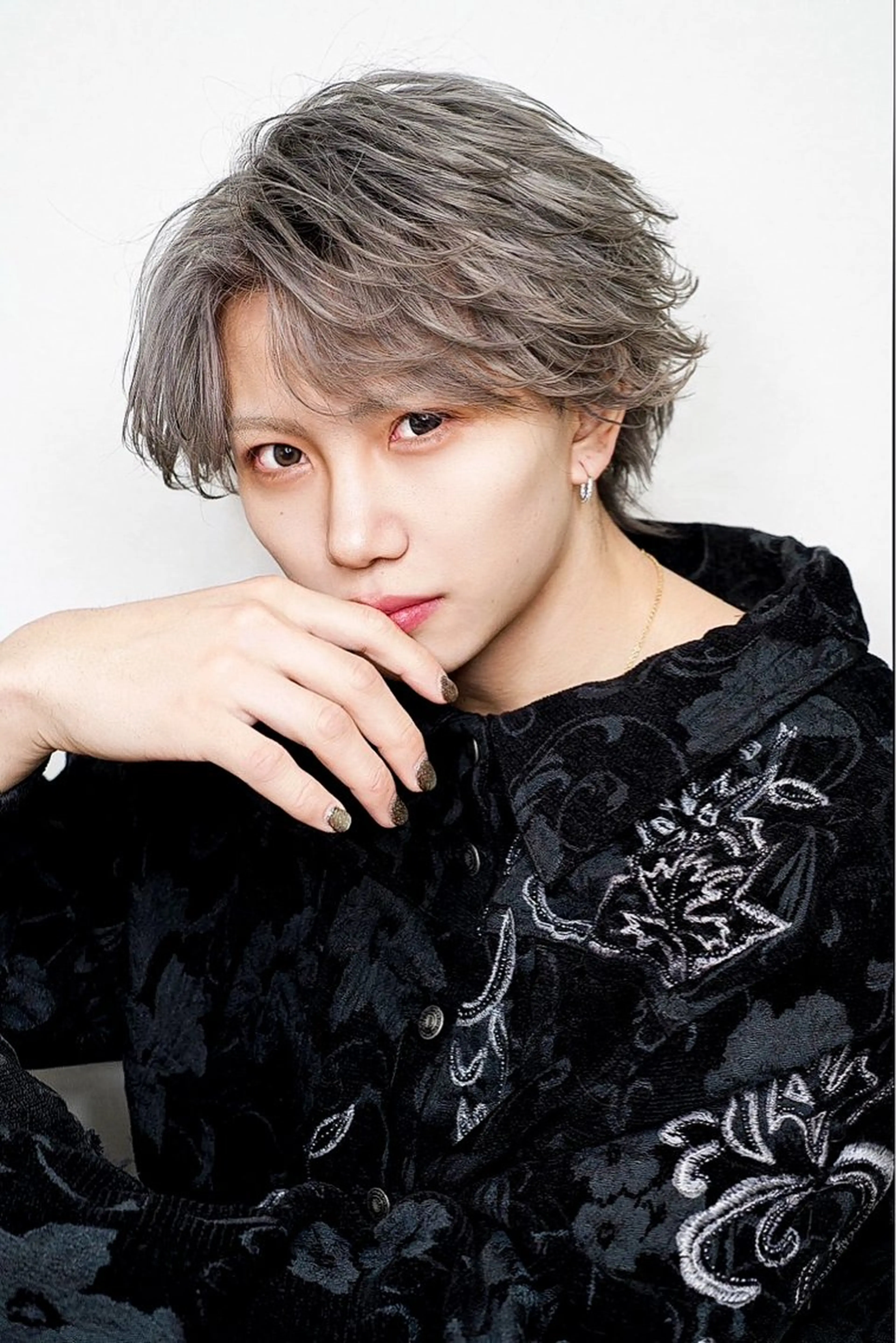 ショート カラー メンズ ヘアカラー ヘアセット 飯塚 想のヘアスタイル