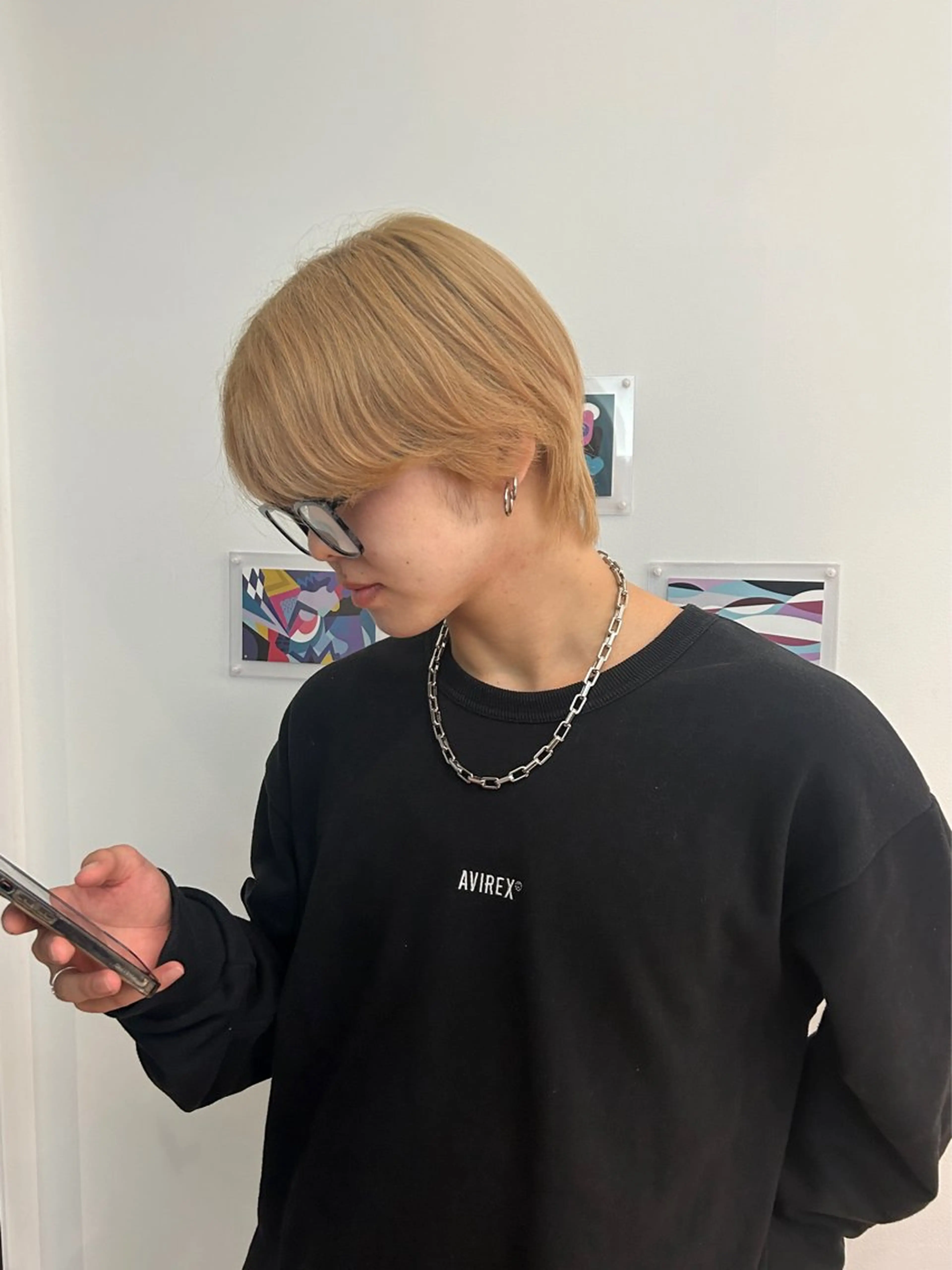 メンズ メンズ韓国風 カット 村田 七夕のヘアスタイル