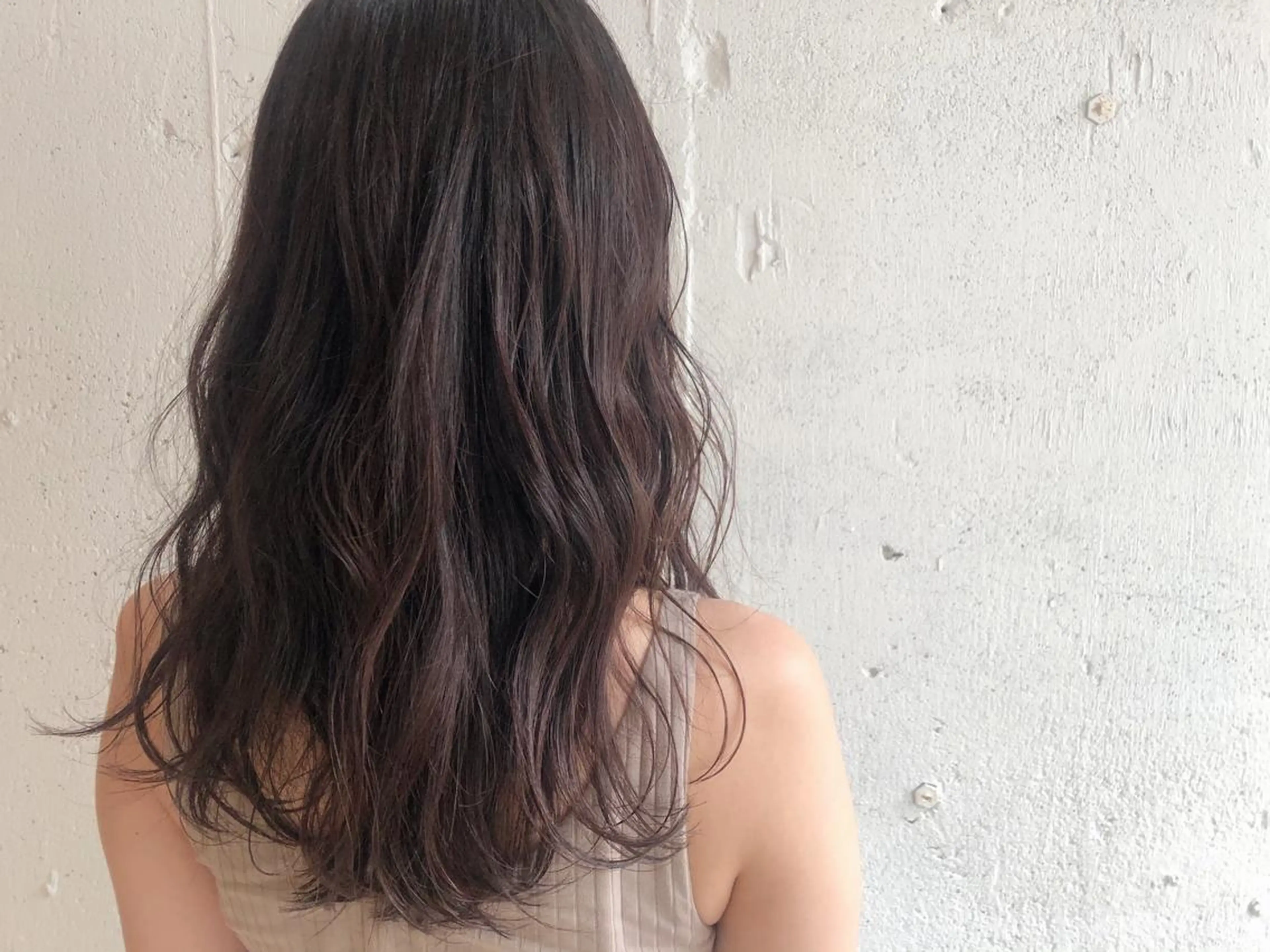 ミディアム カラー 透明感カラー カット パーマ ciAo!所属・ふくだ りさ【ciAo!】のヘアスタイル