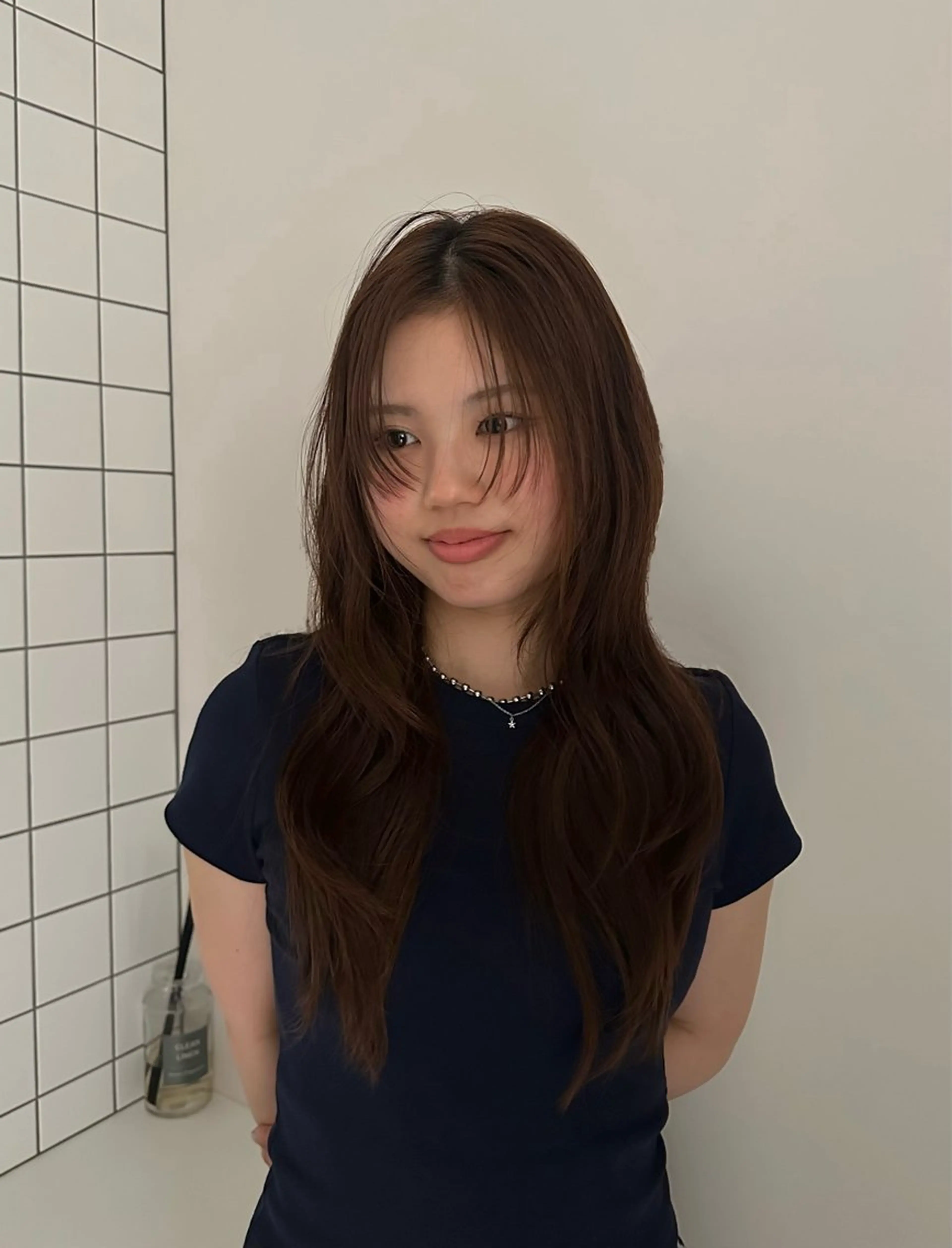 カラー shizuku / 🕊️透明感艶カラーのヘアスタイル