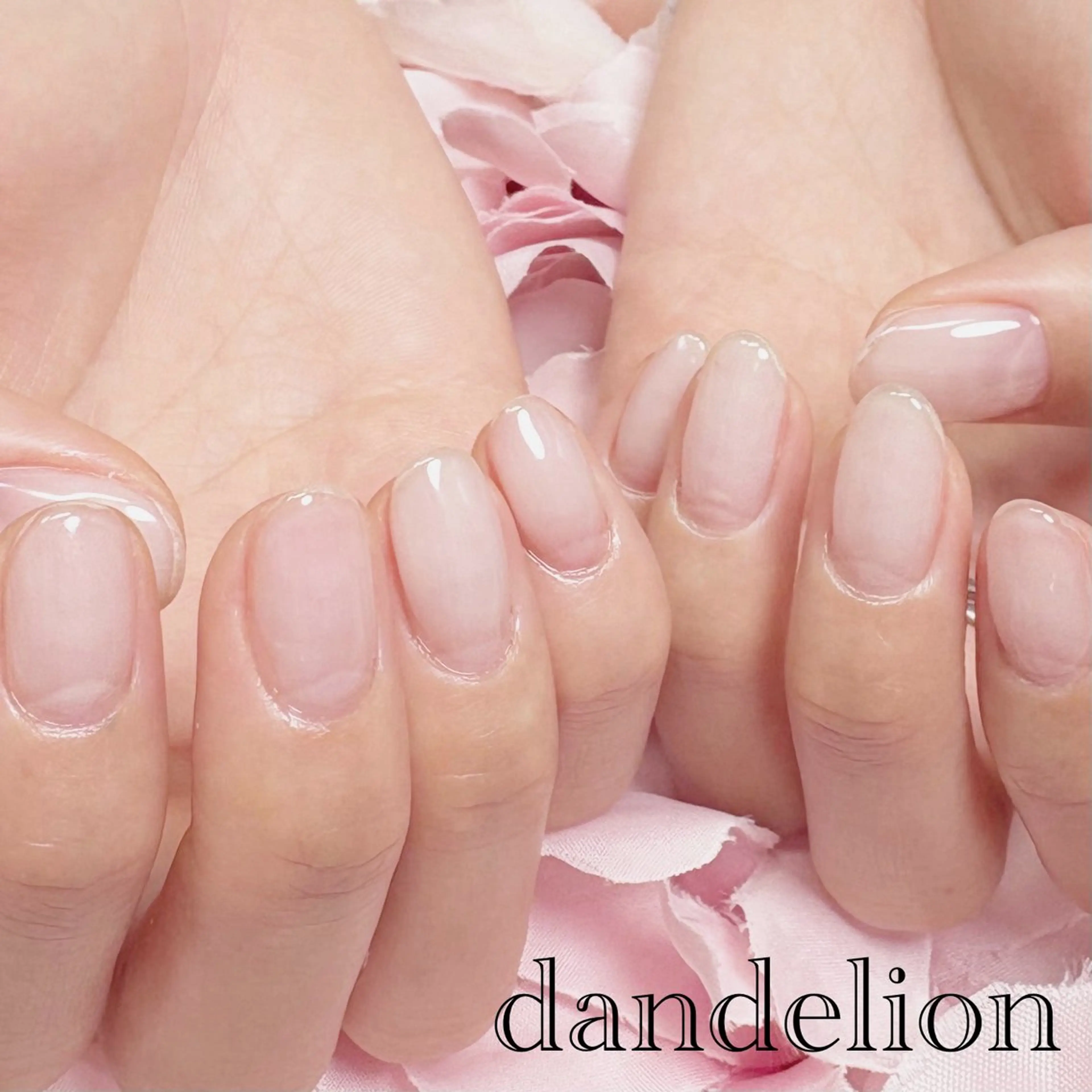 ネイル ハンドネイル ハンドケア dandelion ダンデライオンのネイルデザイン