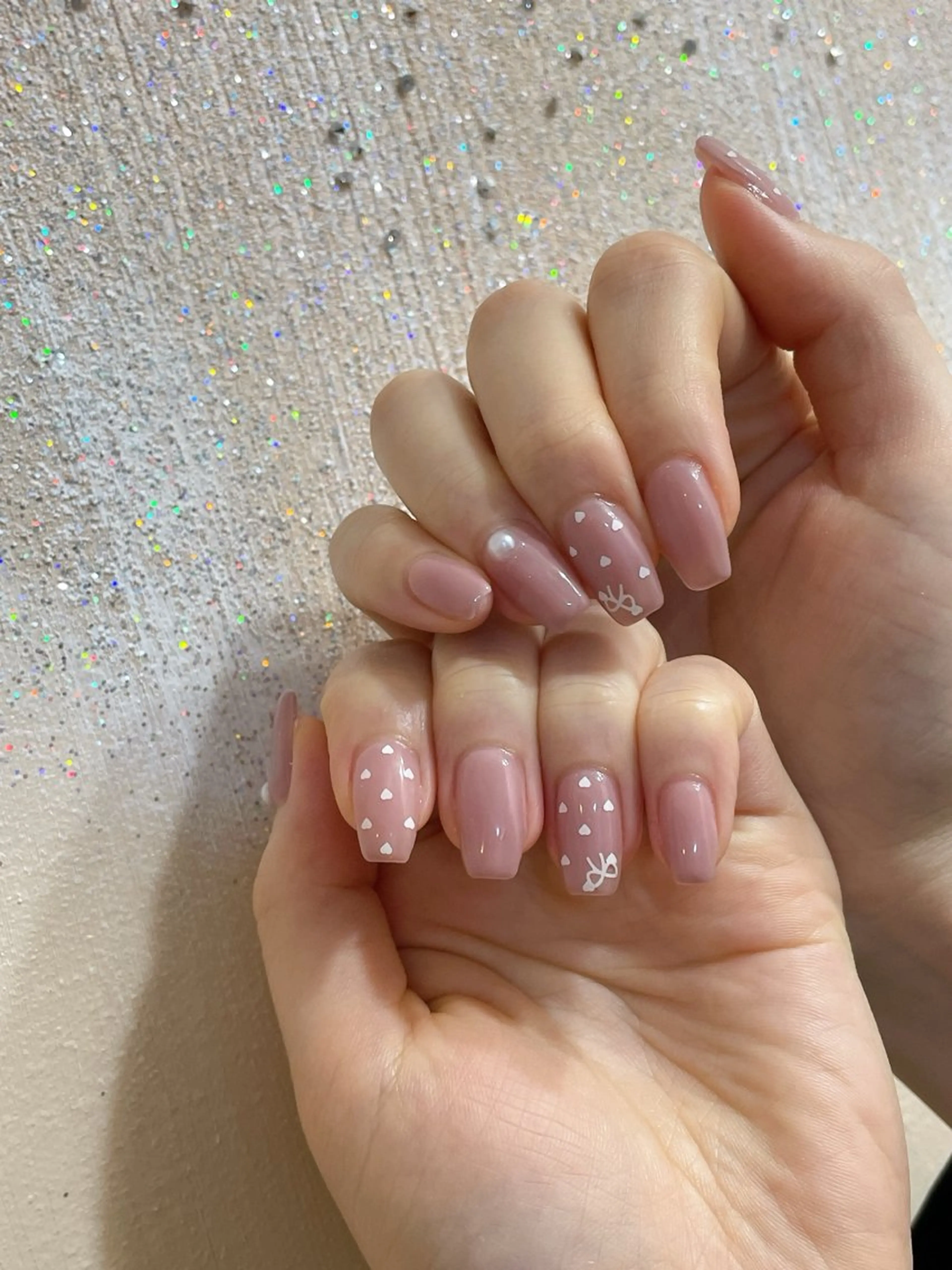 ネイル オーロラネイル フットネイル フレンチネイル ジェルネイル マグネットネイル ハンドネイル Mogu nail 二子玉川のネイルデザイン