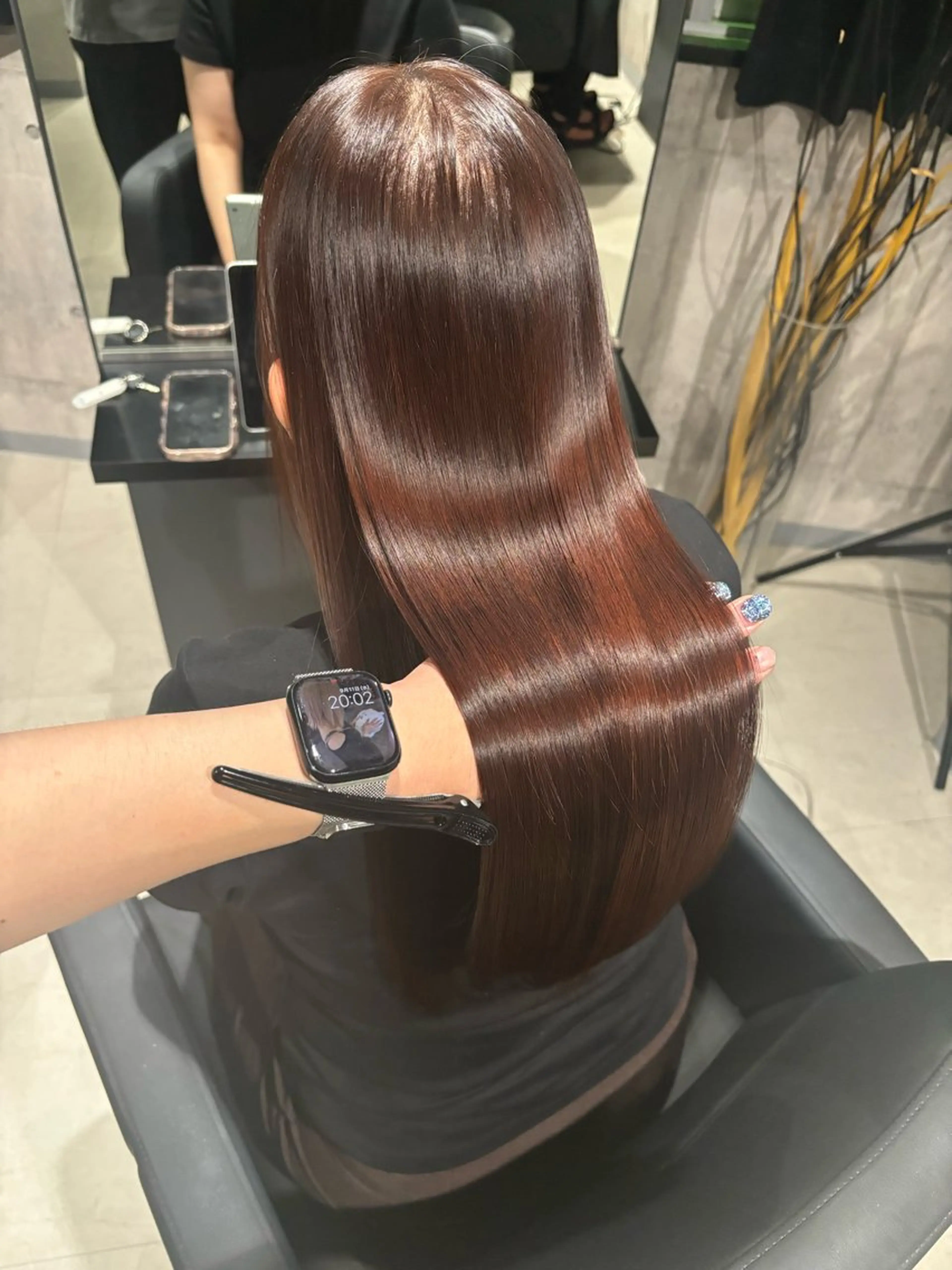 ロング カラー 髪質改善 トリートメント _white【京橋店】所属・_WHITE / KENTOのヘアスタイル