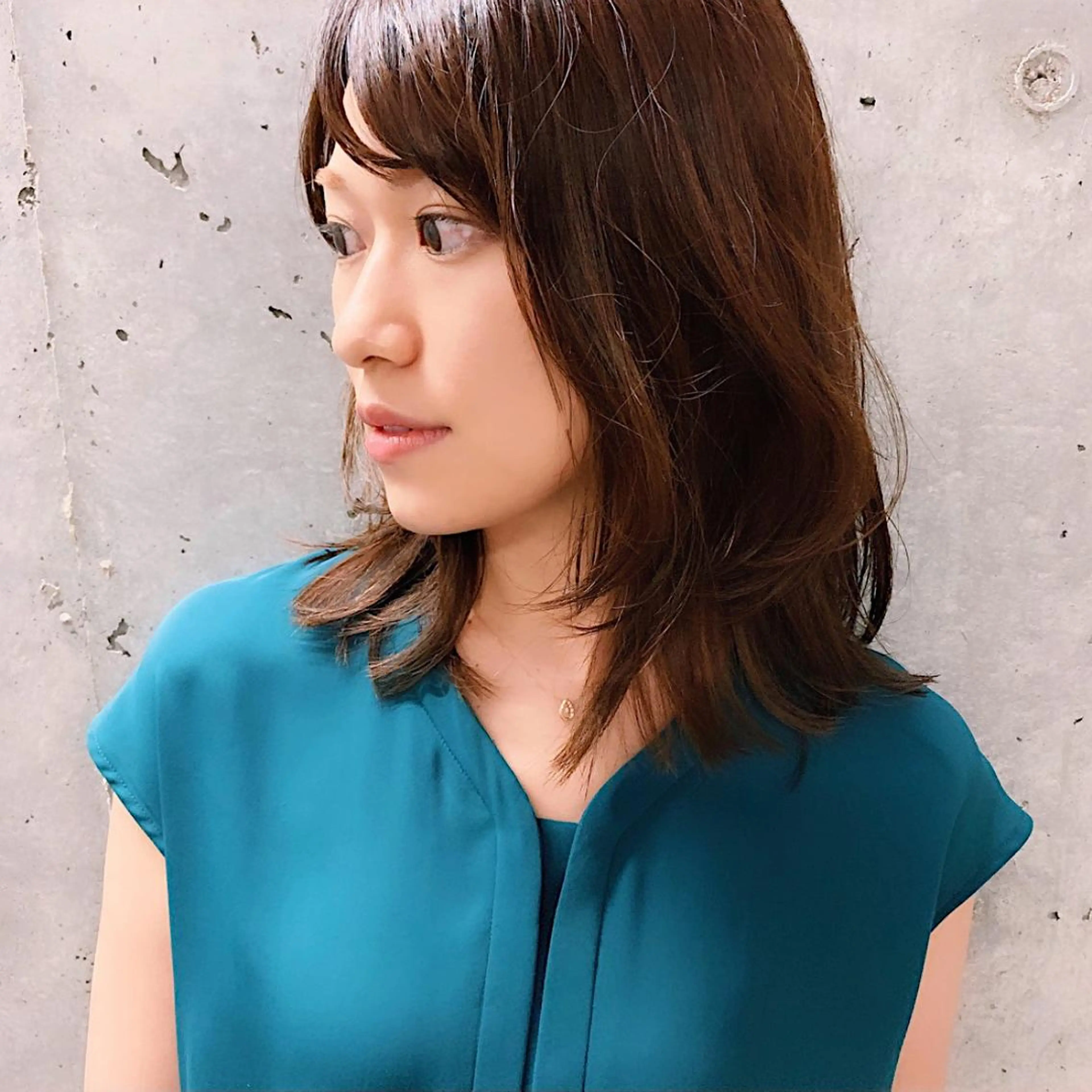 ミディアム カラー CODE.LINE所属・中川 竜誠のヘアスタイル