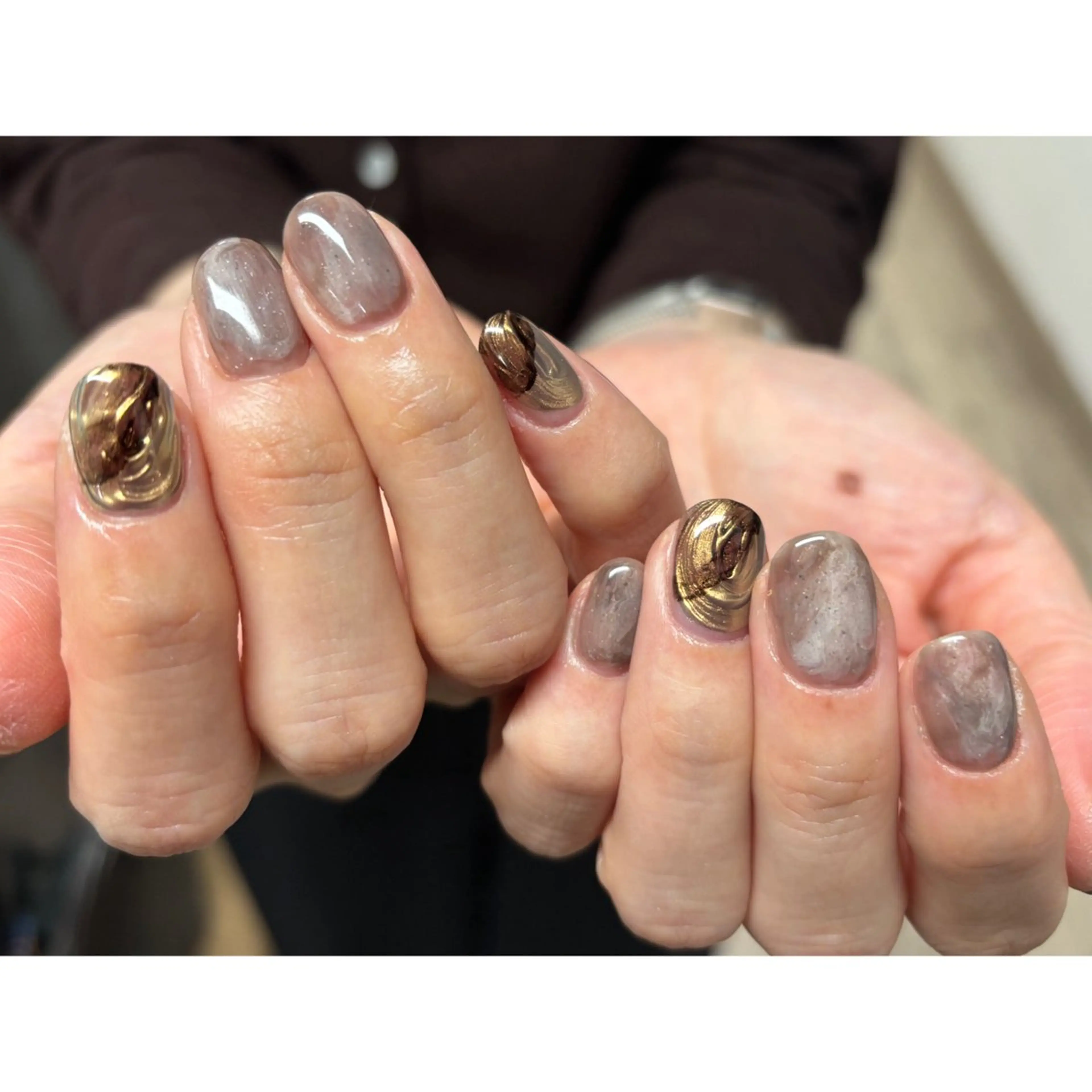 ネイル ジェルネイル ニュアンスネイル パラジェル GLAD nail所属・銀座ニュアンスネイル Ichikawaのネイルデザイン