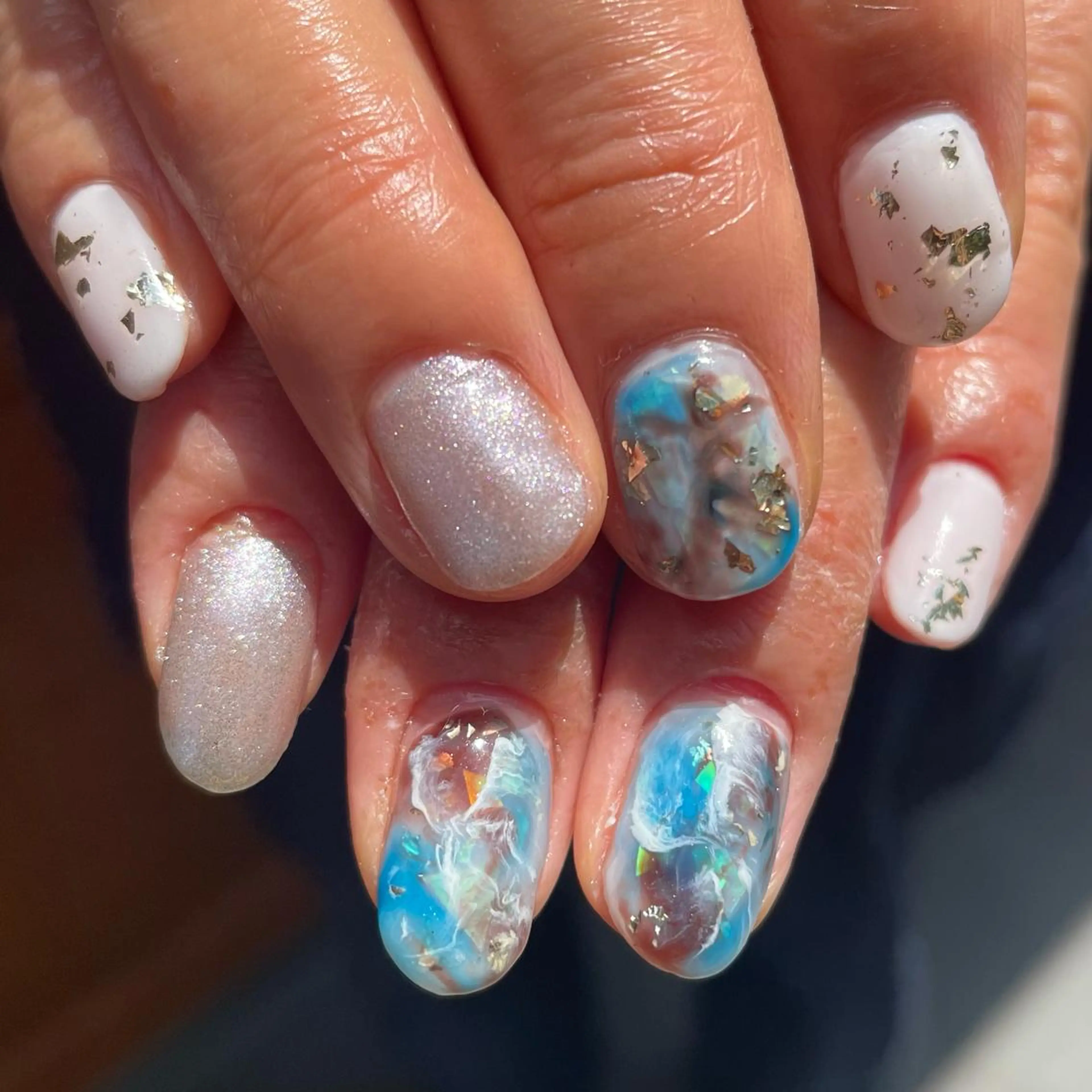 ネイル ニュアンスネイル nail Eclat所属・志賀野 美喜のネイルデザイン