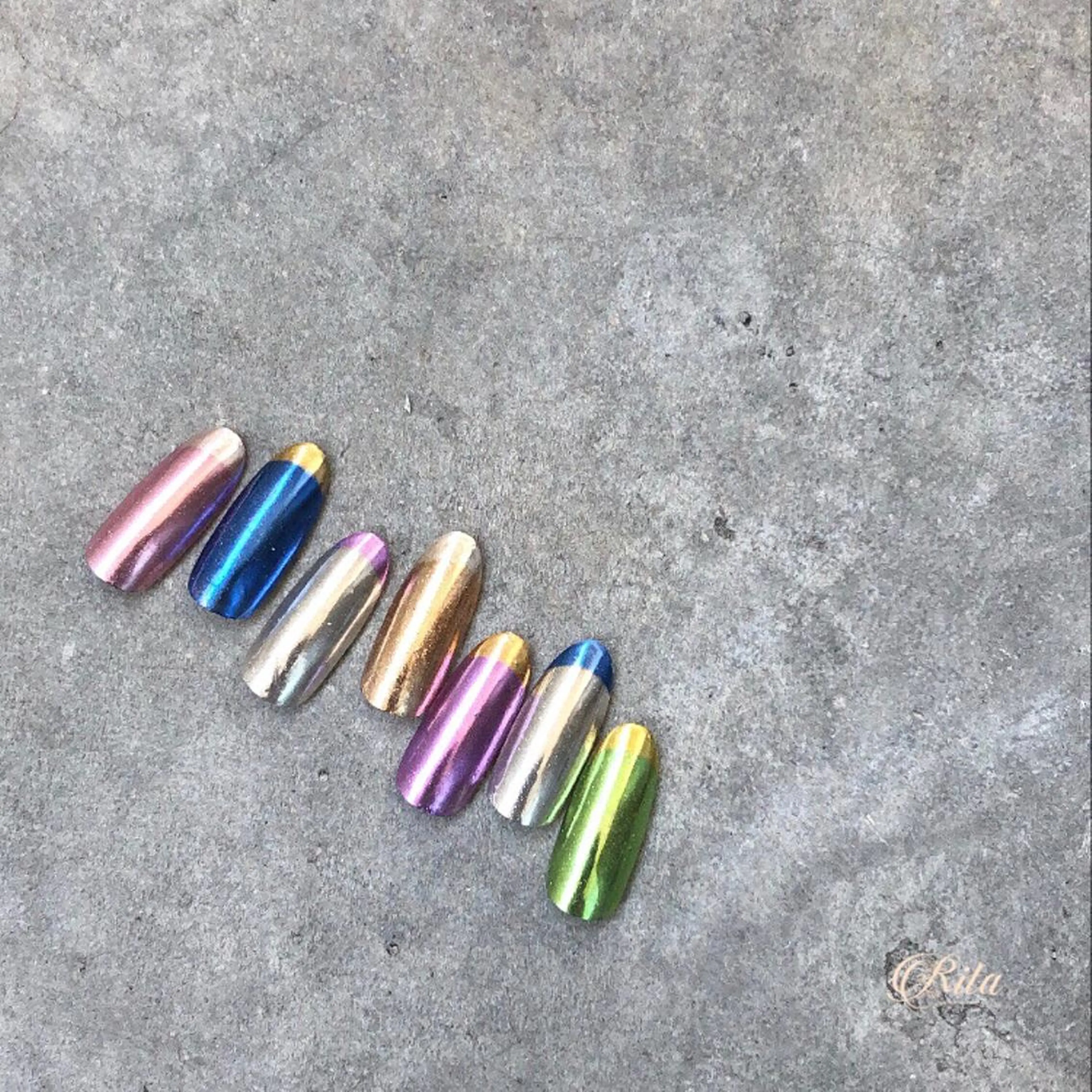 ネイル Rio 𓍼のネイルデザイン