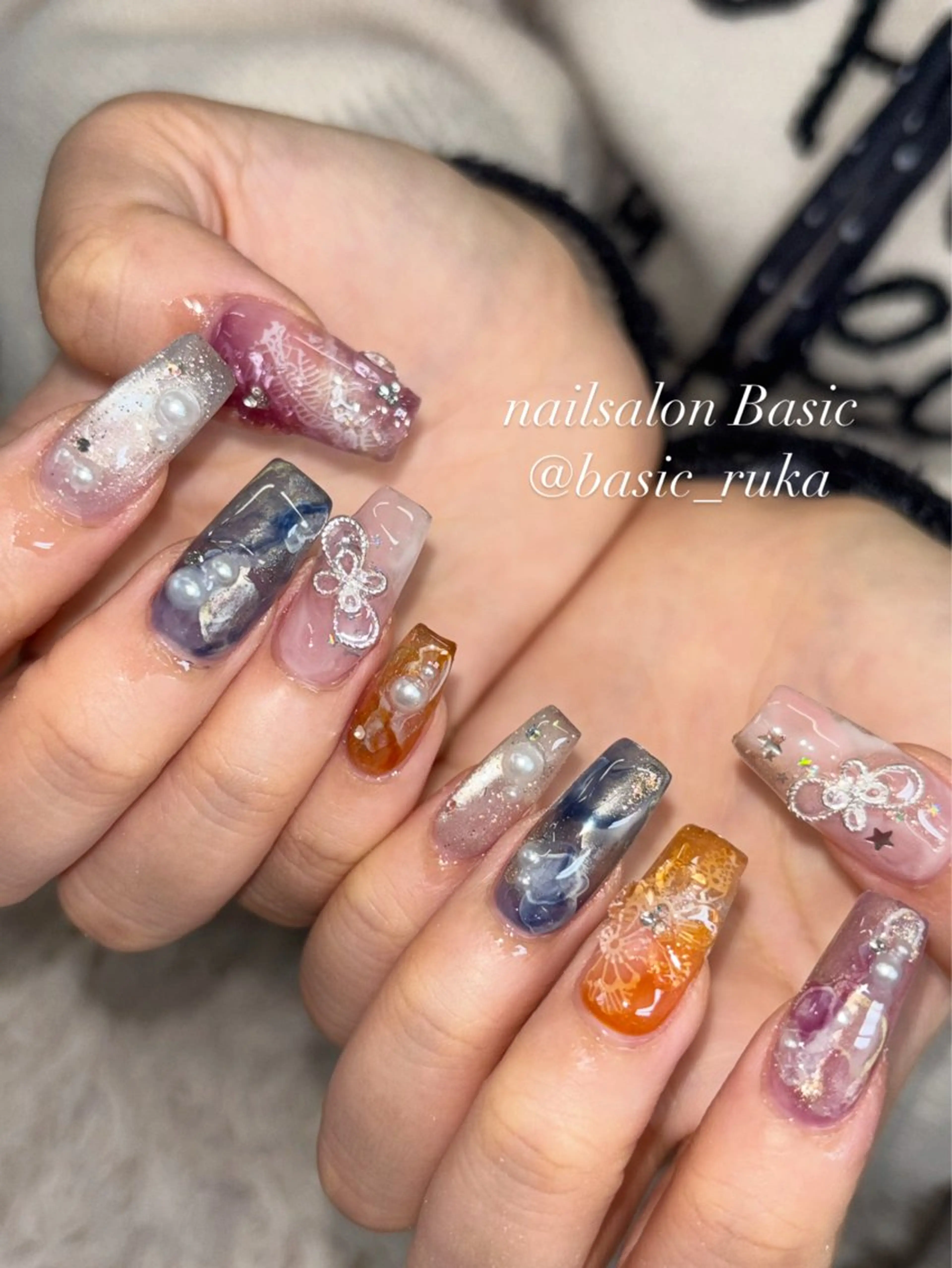 ネイル ハンドネイル Basic本厚木店 Ruka♛のネイルデザイン