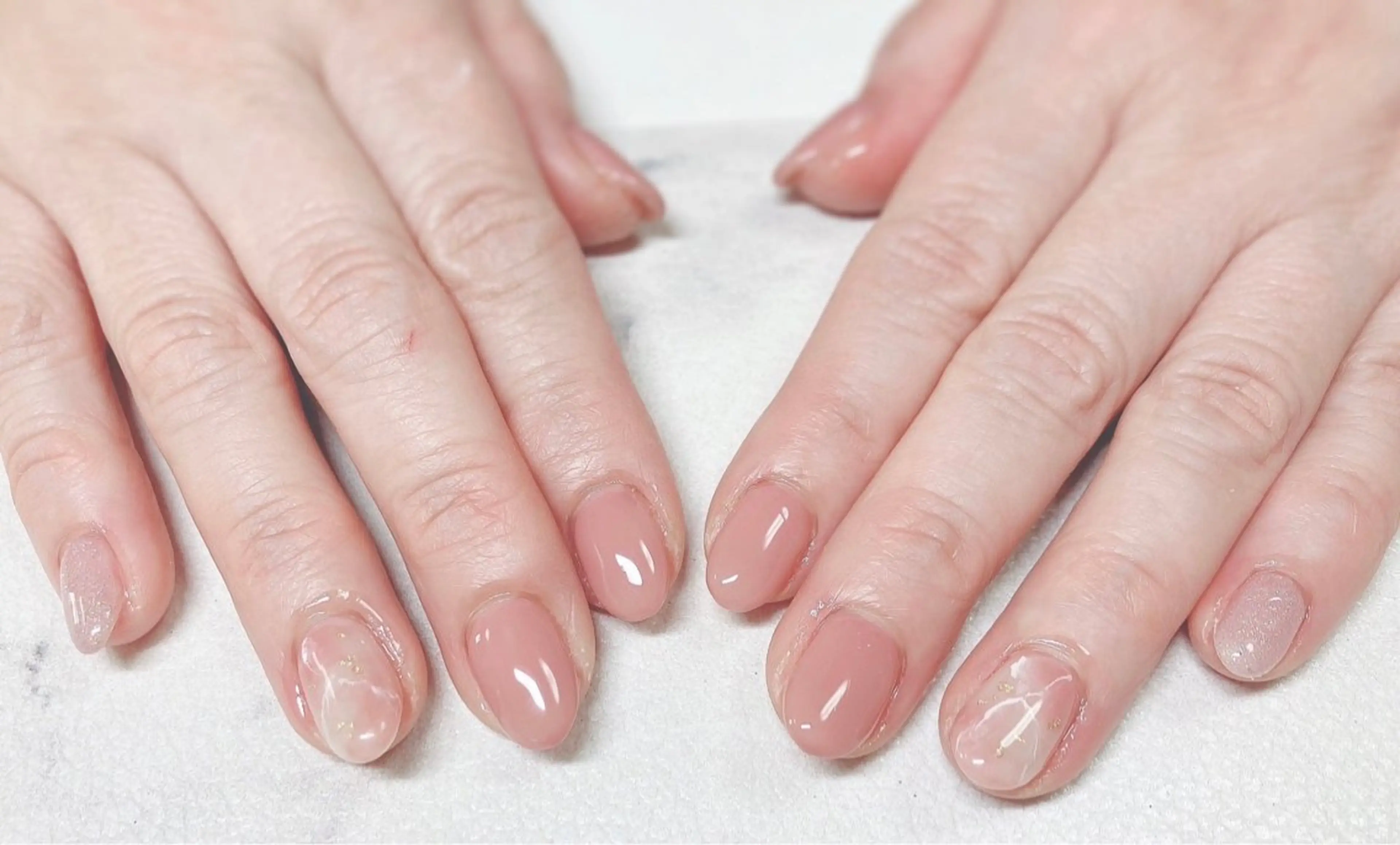 ネイル アニマル柄 アートネイル べっ甲ネイル グリーン オフィスネイル Lily Roseスタッフ一同のマツエク・マツパデザイン