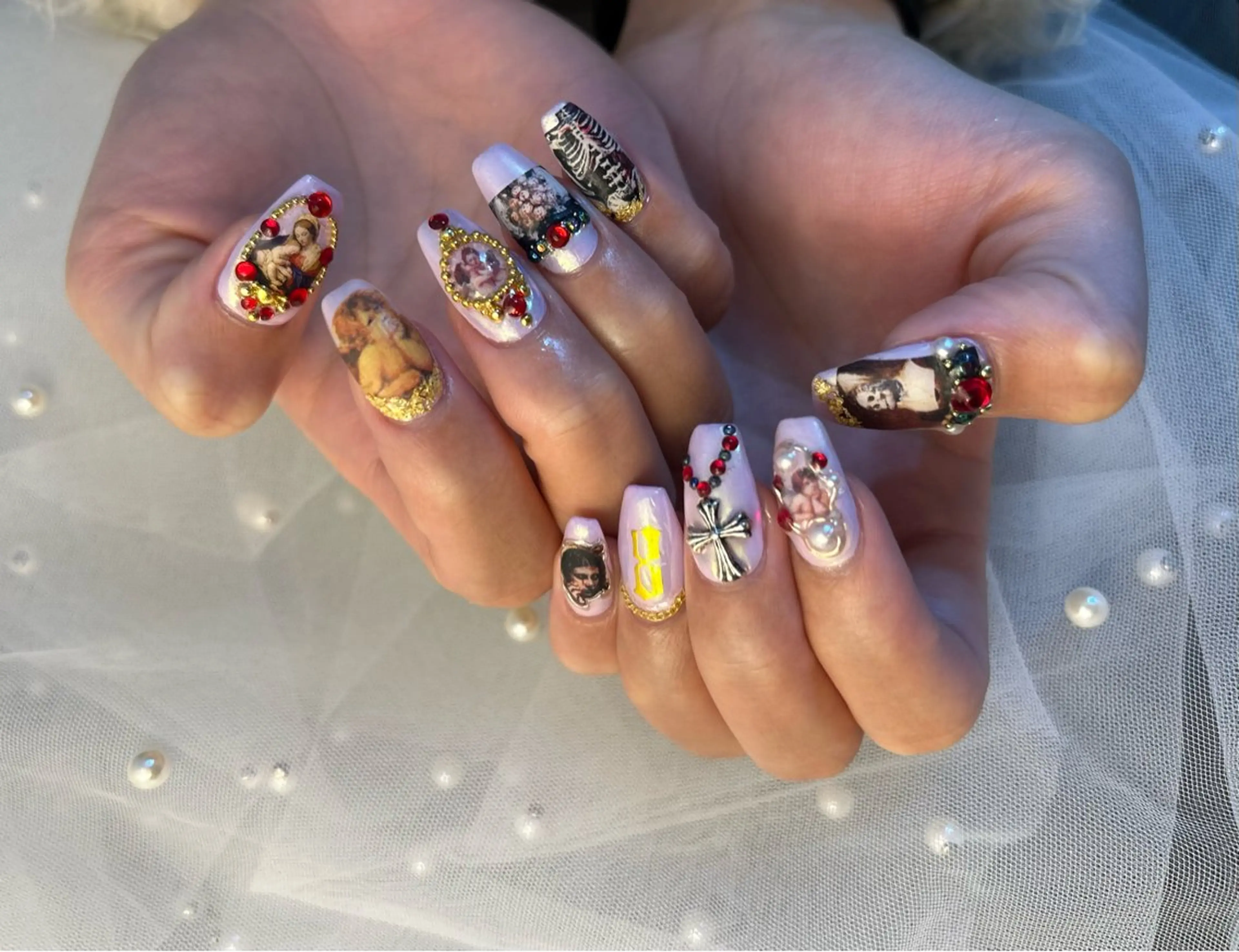 ネイル ハンドネイル フットネイル ✴︎ Delightのネイルデザイン