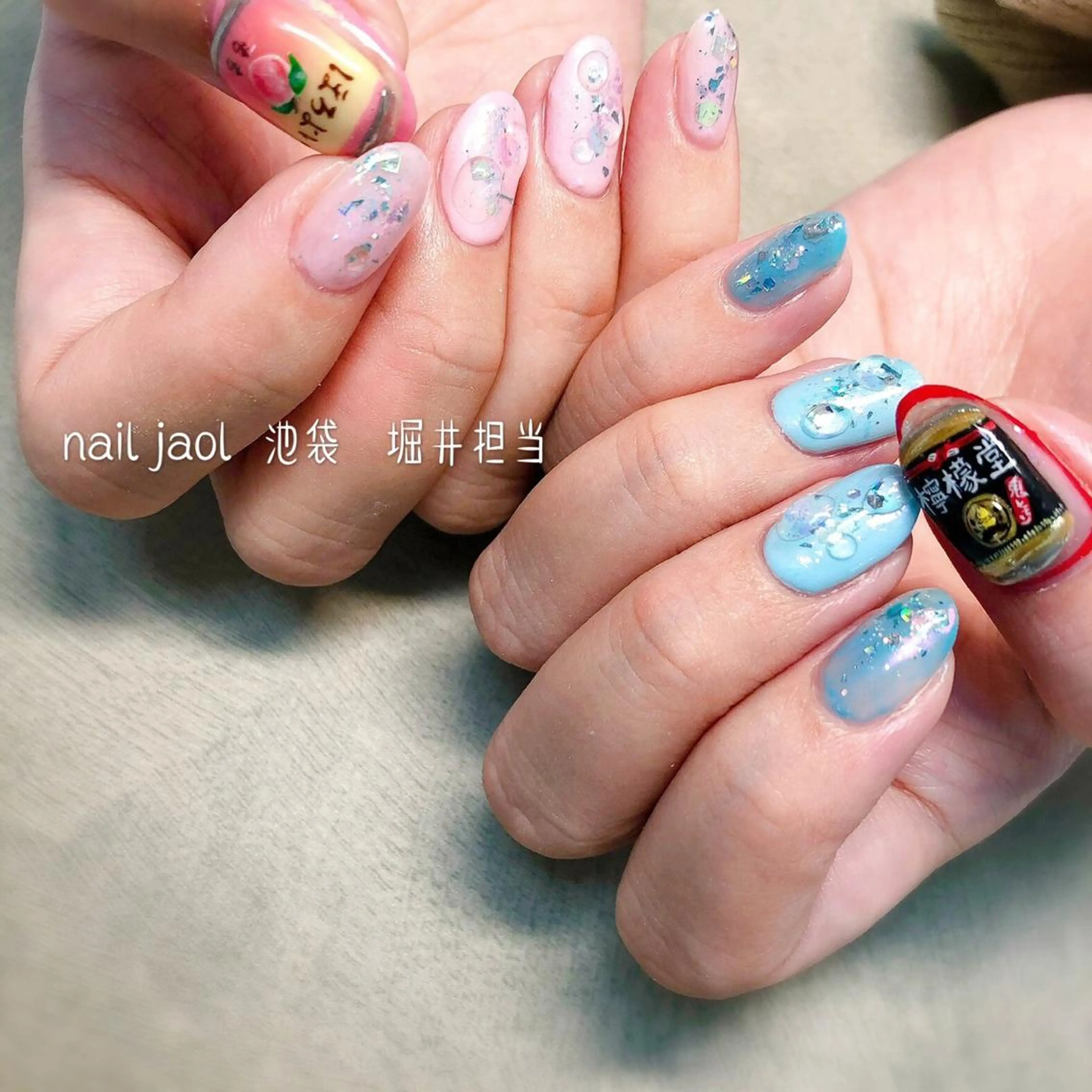 ミディアム nail jaol池袋店所属・ネイルJaol 池袋のネイルデザイン