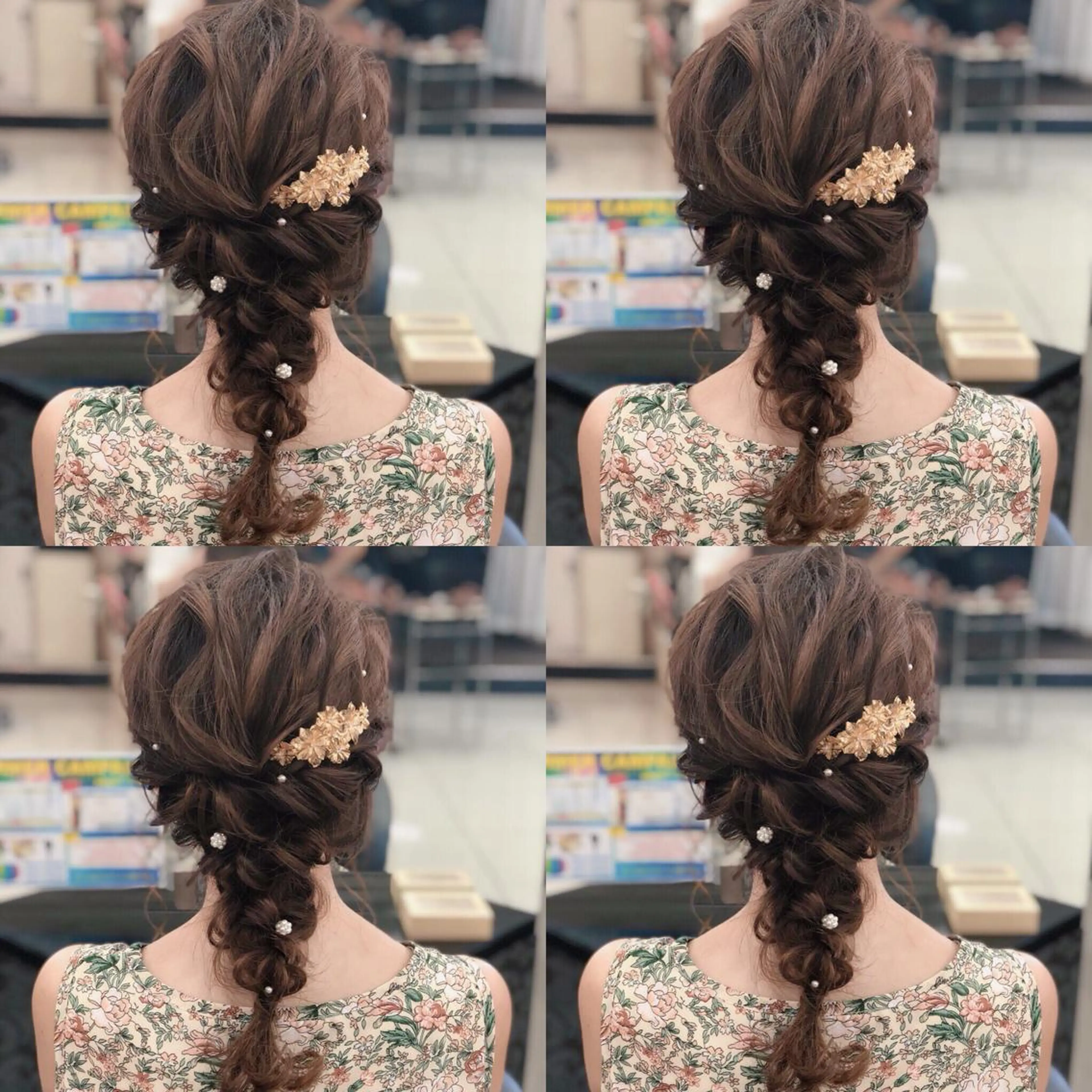 ミディアム ヘアアレンジ ヘアセット 🌷MAYU 🌷のヘアスタイル