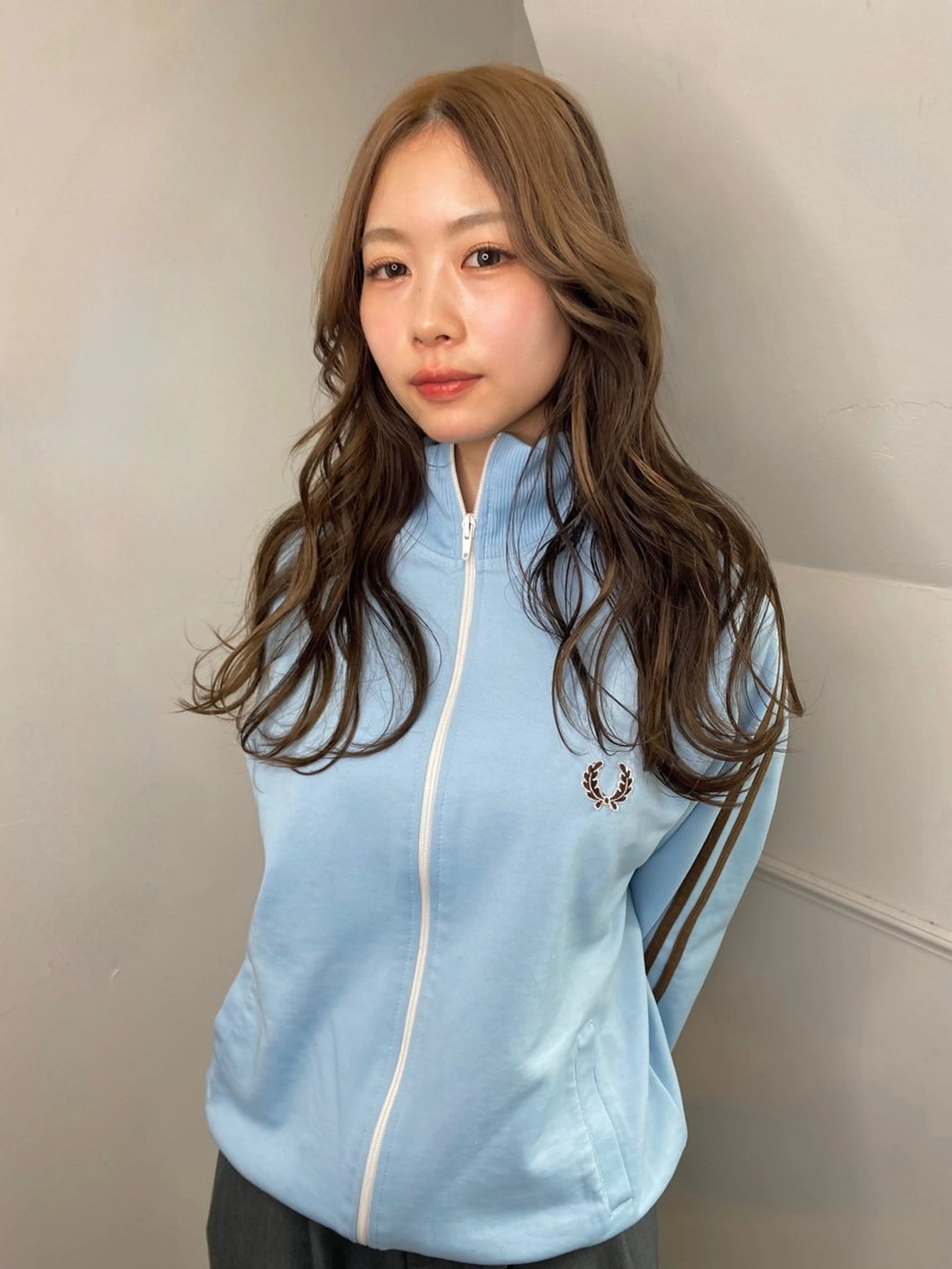 ロング カラー land所属・透明感カラー/レイヤ ー🌙Honokaのヘアスタイル