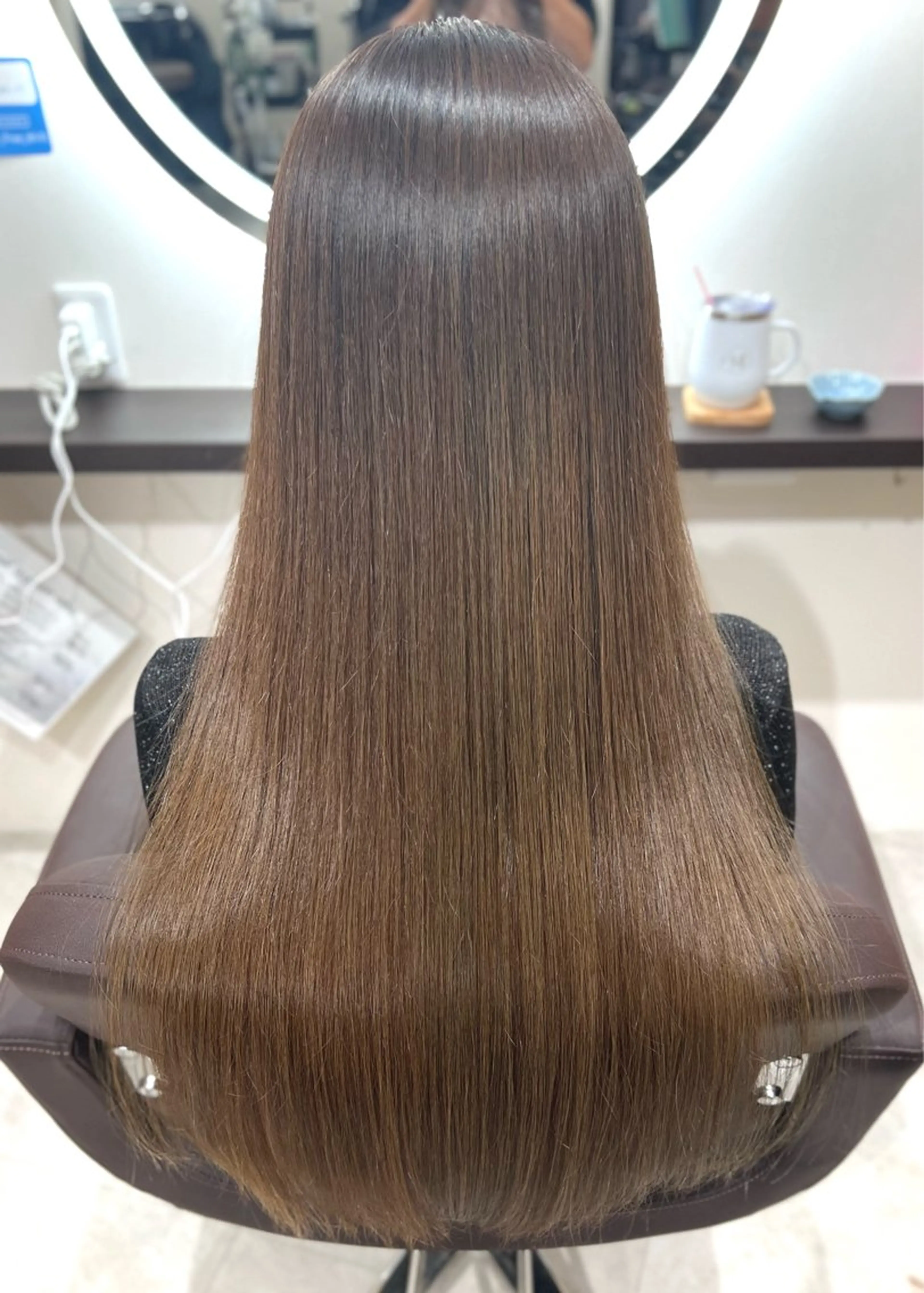 ロング カラー 髪質改善 縮毛矯正 酸性ストレート 髪質改善SALON MIST＋所属・阪神尼崎駅徒歩2分 半個室サロン　小田稔のヘアスタイル