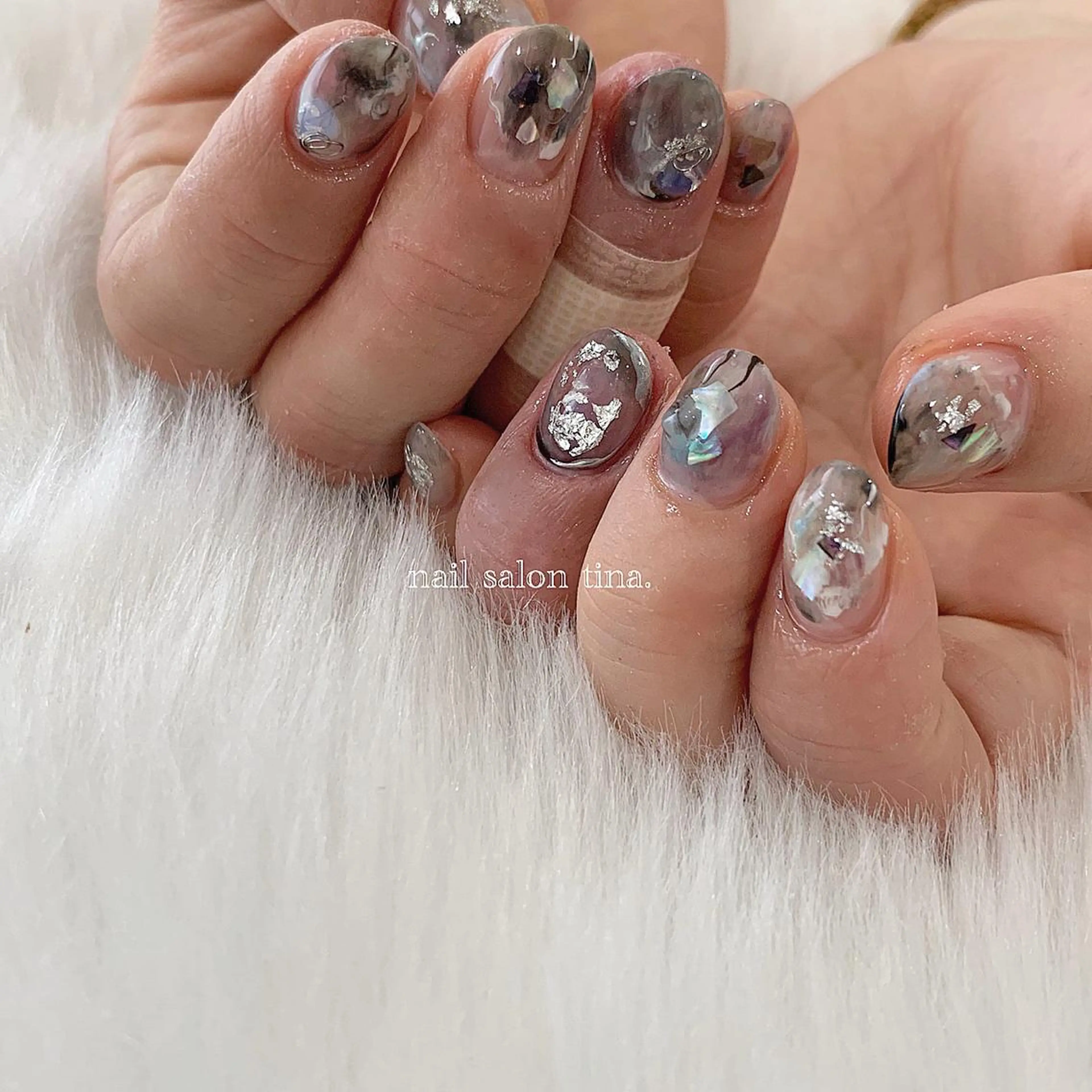 ネイル nail salon tina.所属・中山 はづきのネイルデザイン