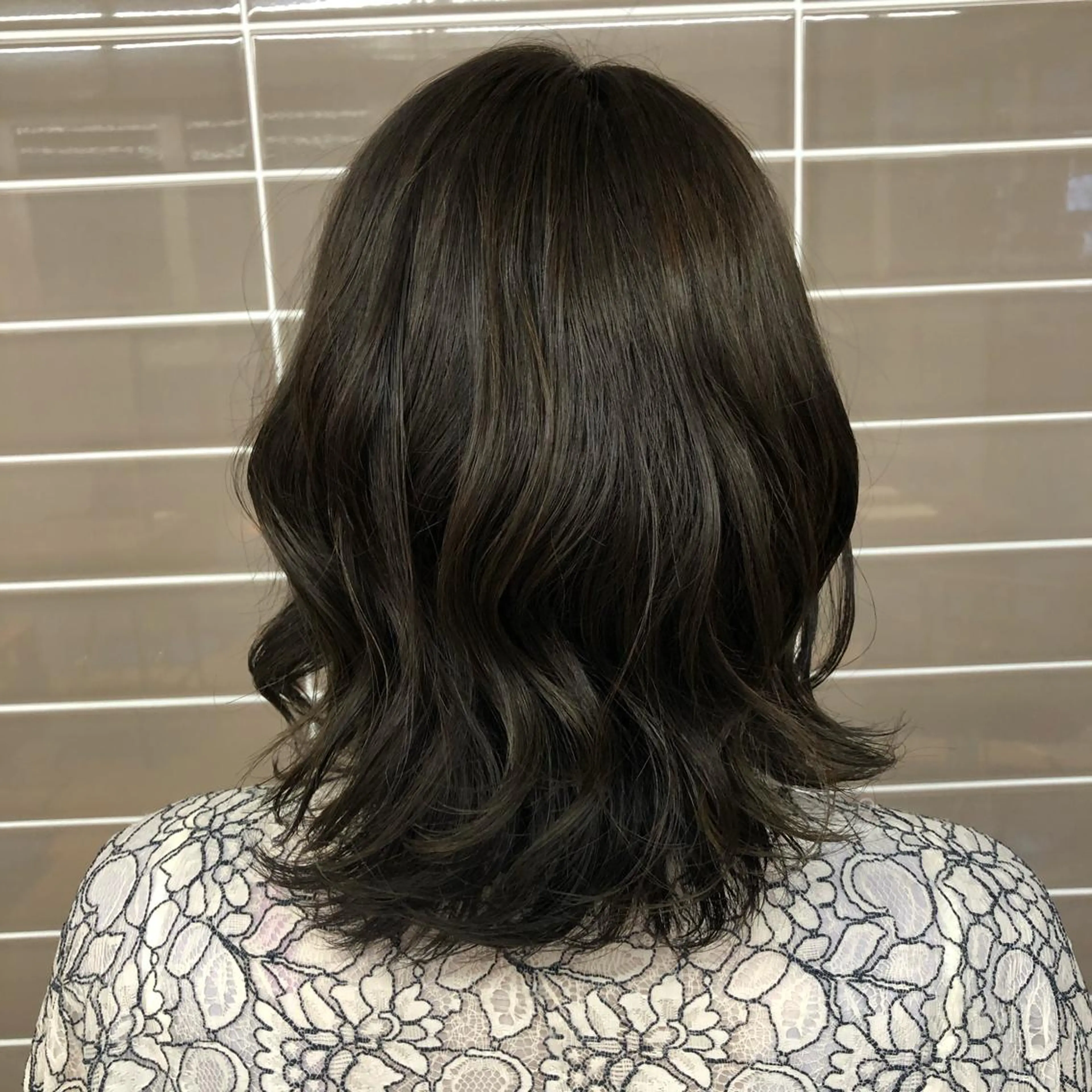 ミディアム カラー 辻堂メンズ特化 YU-YAのヘアスタイル