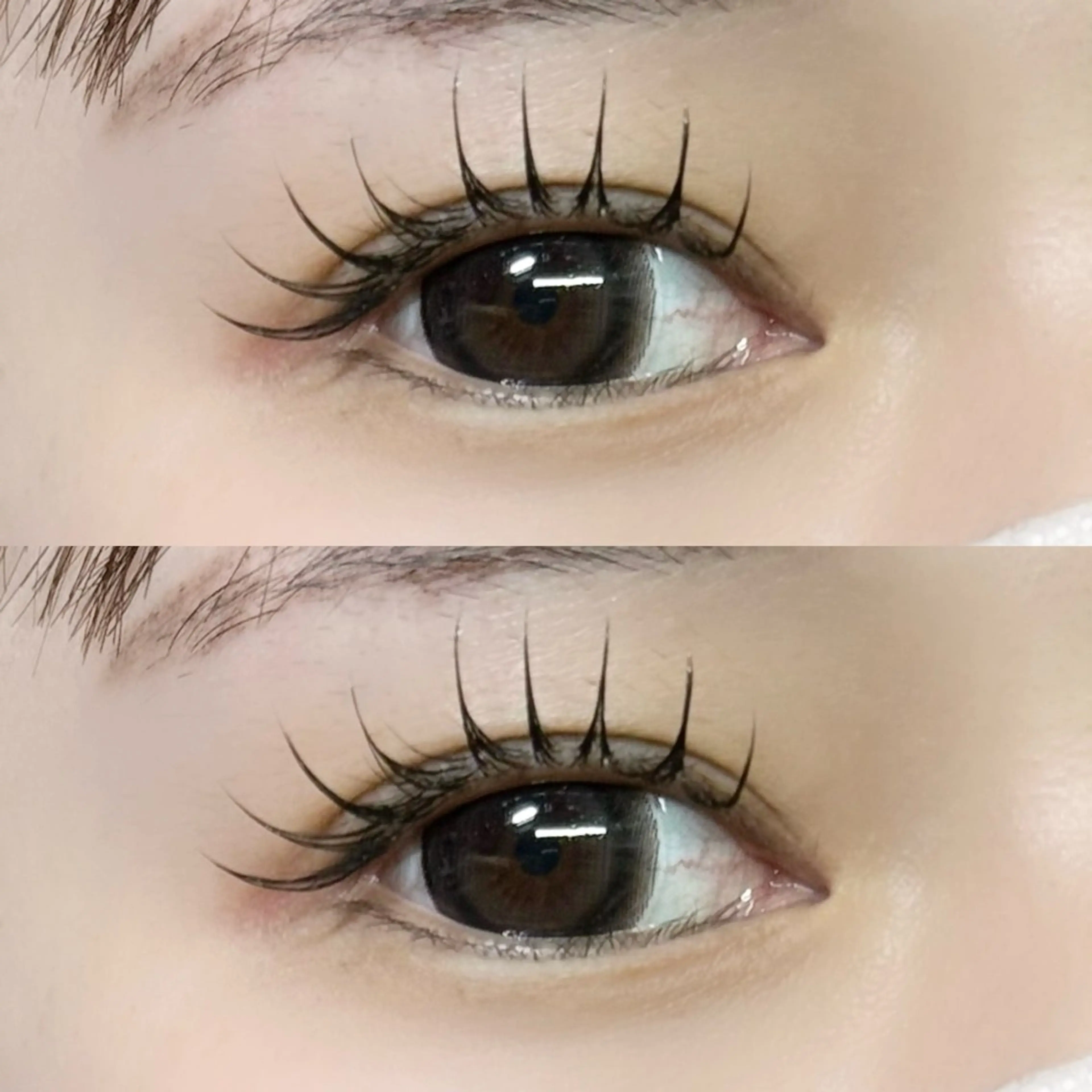 マツエク・マツパ 束感まつ毛 アップワードラッシュ マツエク scarlet asahiのマツエク・マツパデザイン