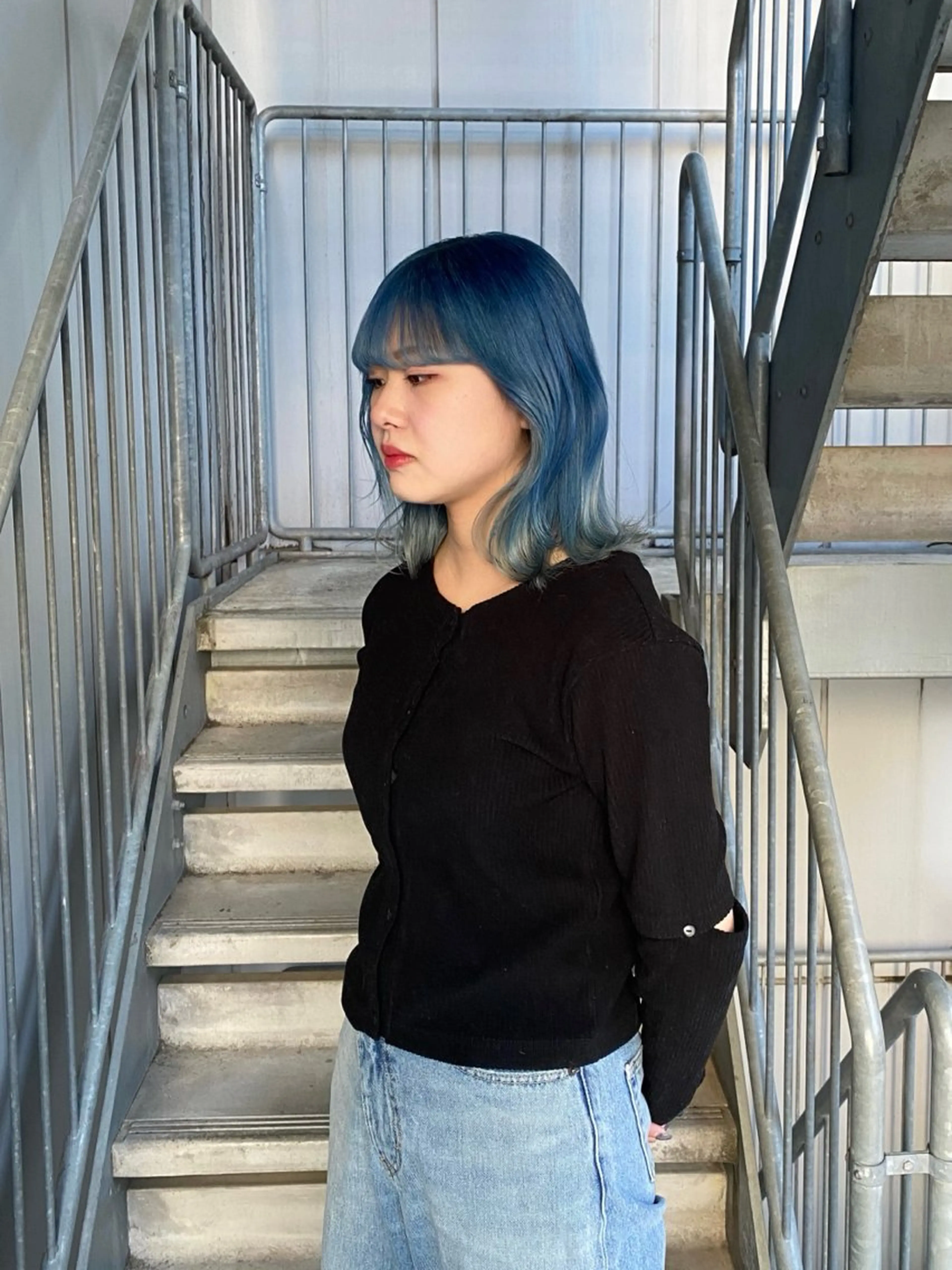 ミディアム カラー カット ヘアカラー トリートメント mai / linoah˚✧のヘアスタイル