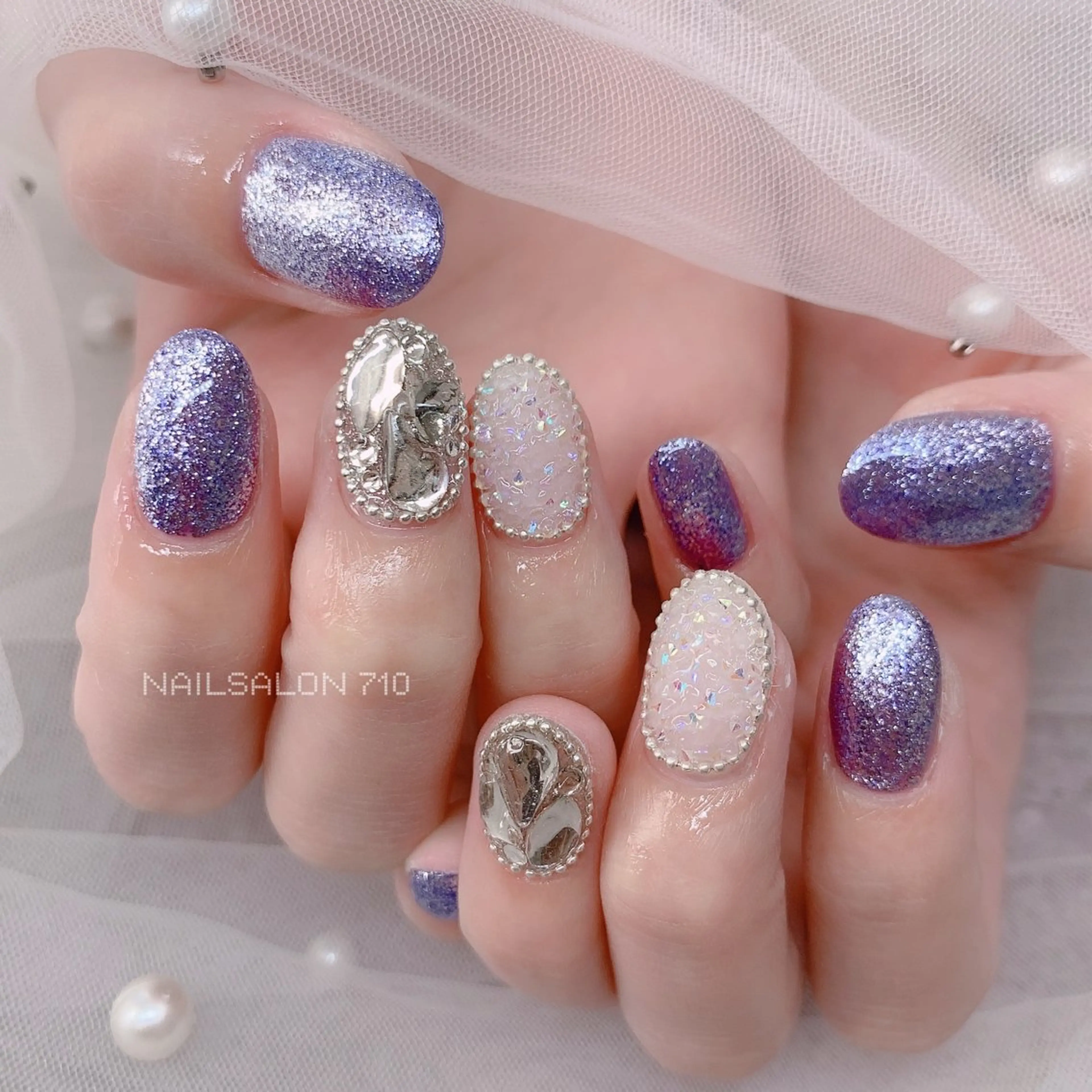 ネイル ハンドネイル フットネイル ナナイチゼロ I.Naoのネイルデザイン