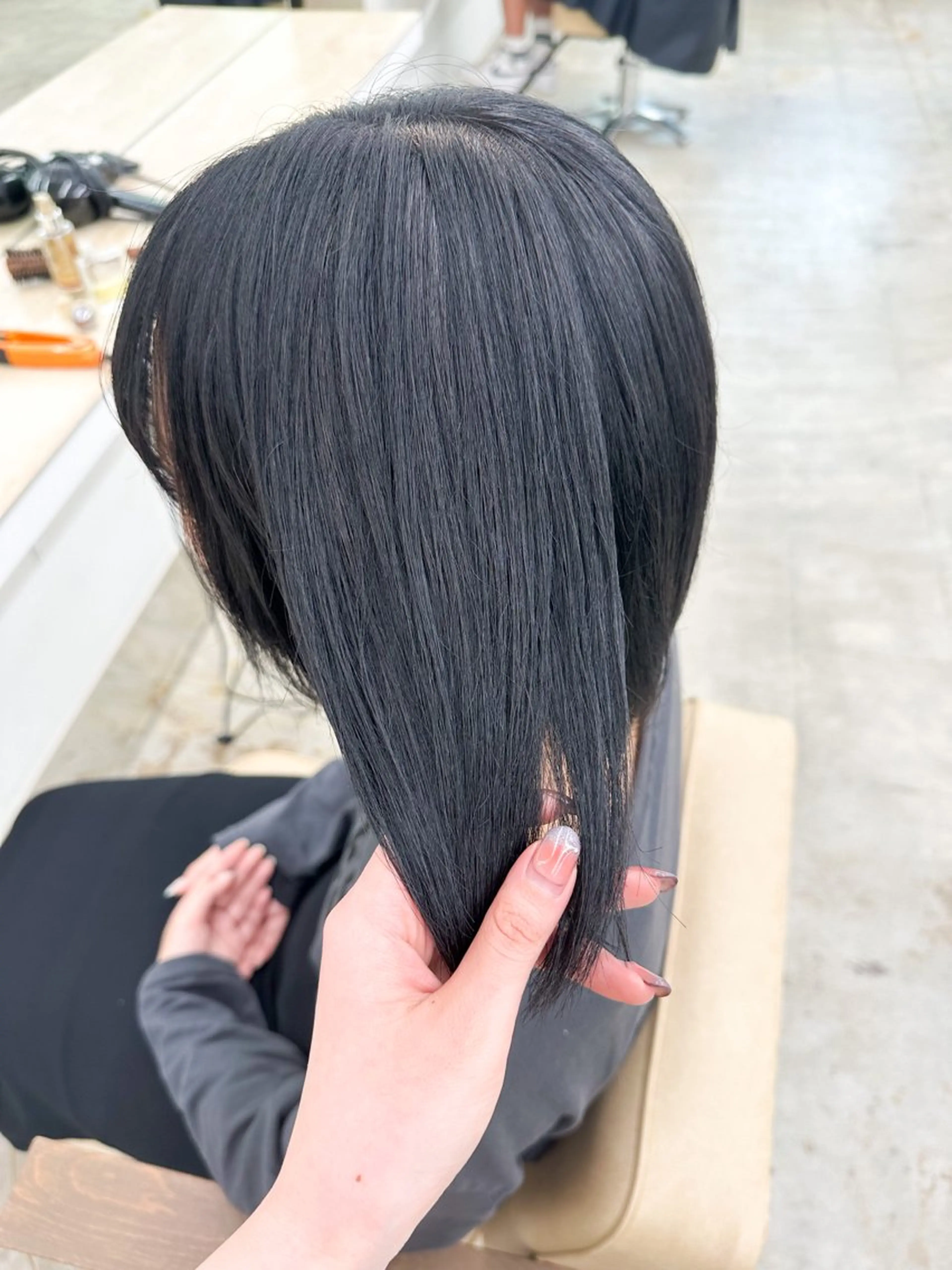 ショート カラー 🌼透明感艶カラー オリーブ🌼河村咲のヘアスタイル