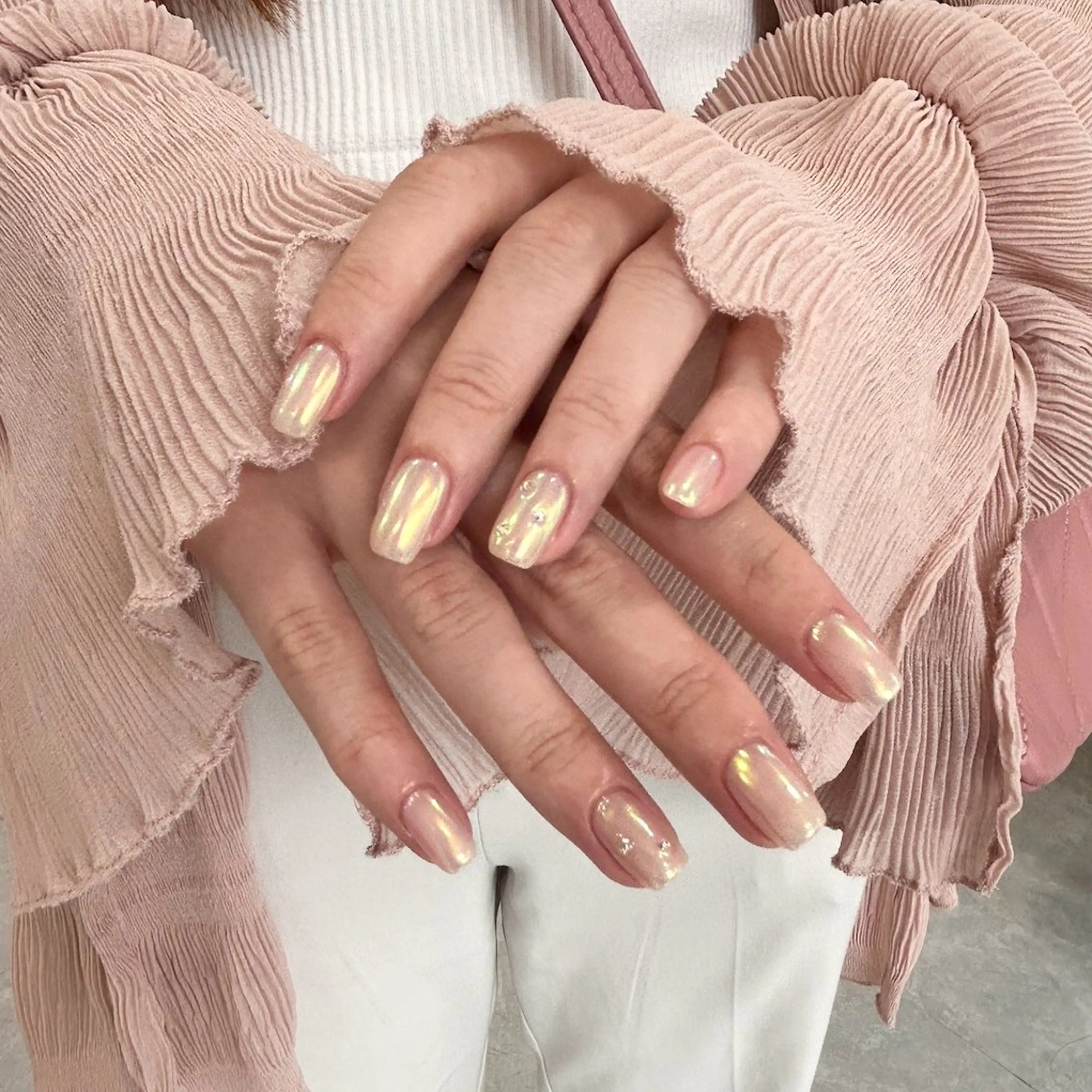 ネイル オーロラネイル ハンドネイル RYO ／Amourのネイルデザイン