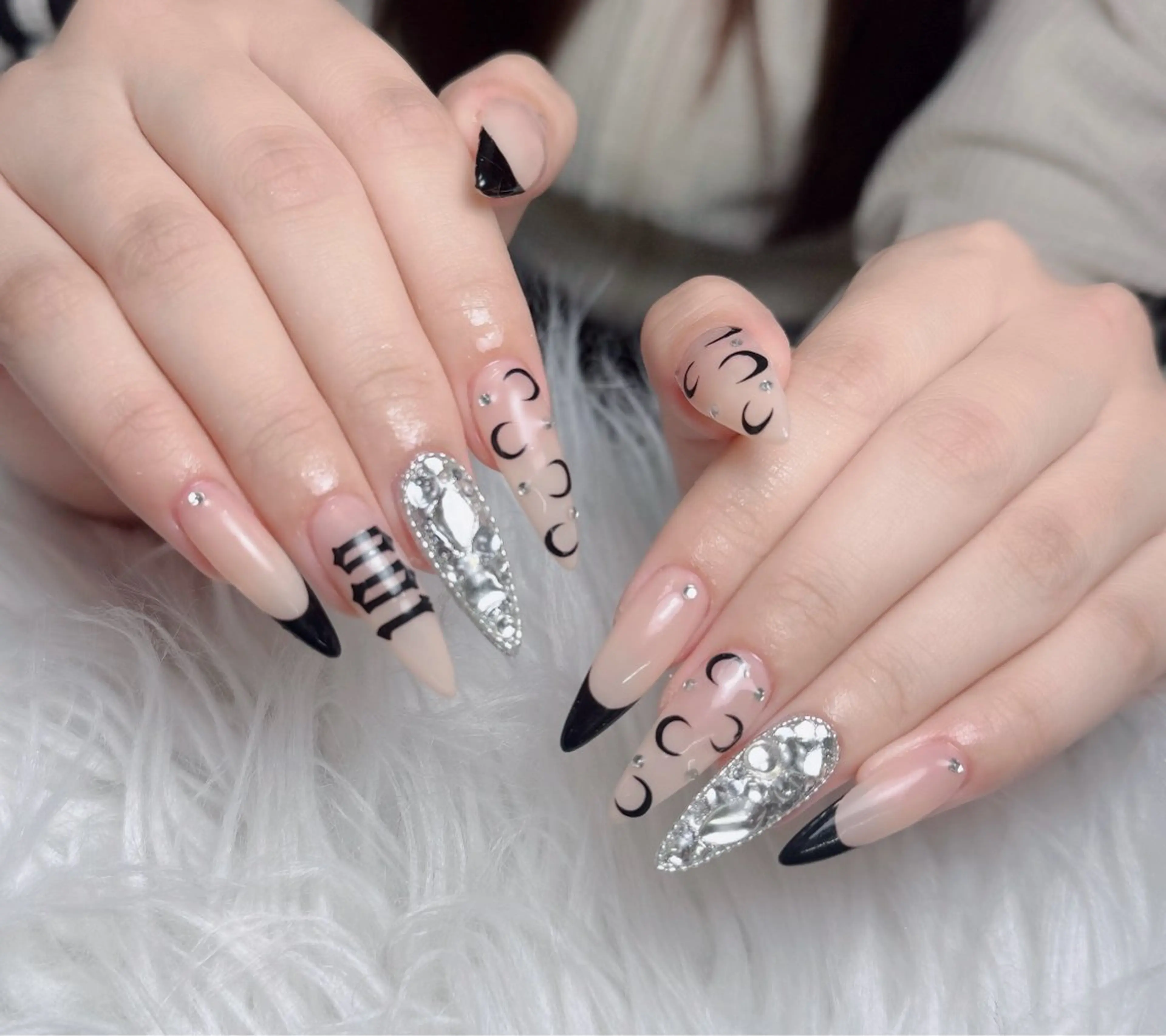 ネイル アートネイル 韓国ネイル 持ち込み ワンホンネイル ハンドネイル Lenie Nail Salonのネイルデザイン